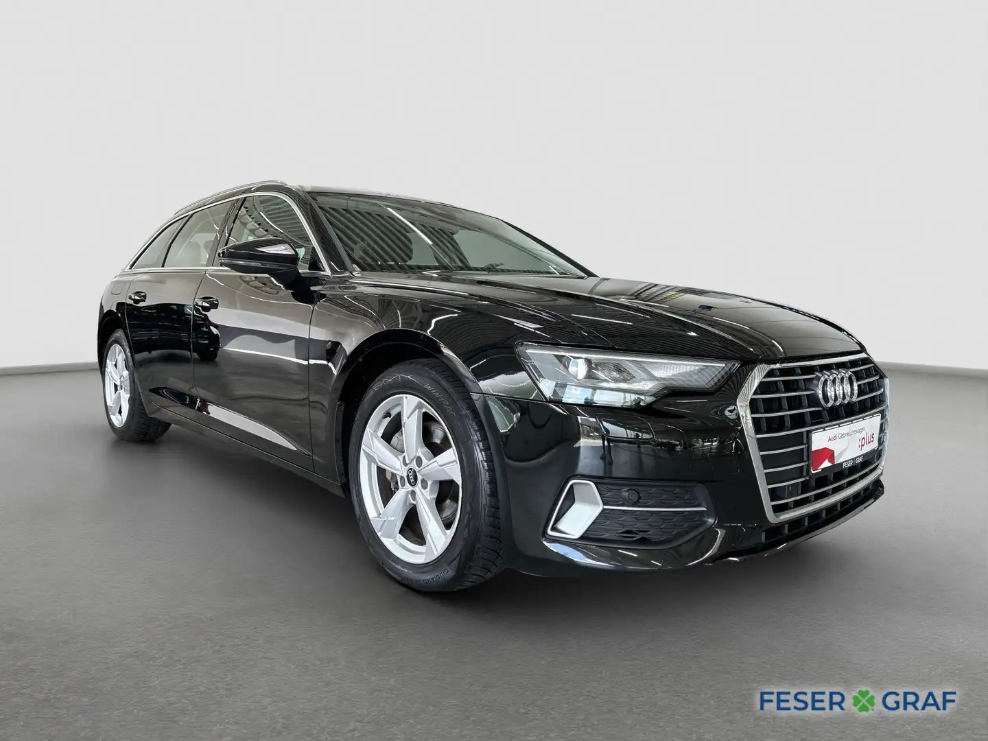 Audi A6 Avant Sport 35 TDI S tronic AHK Navi SHZ Zwart - 2