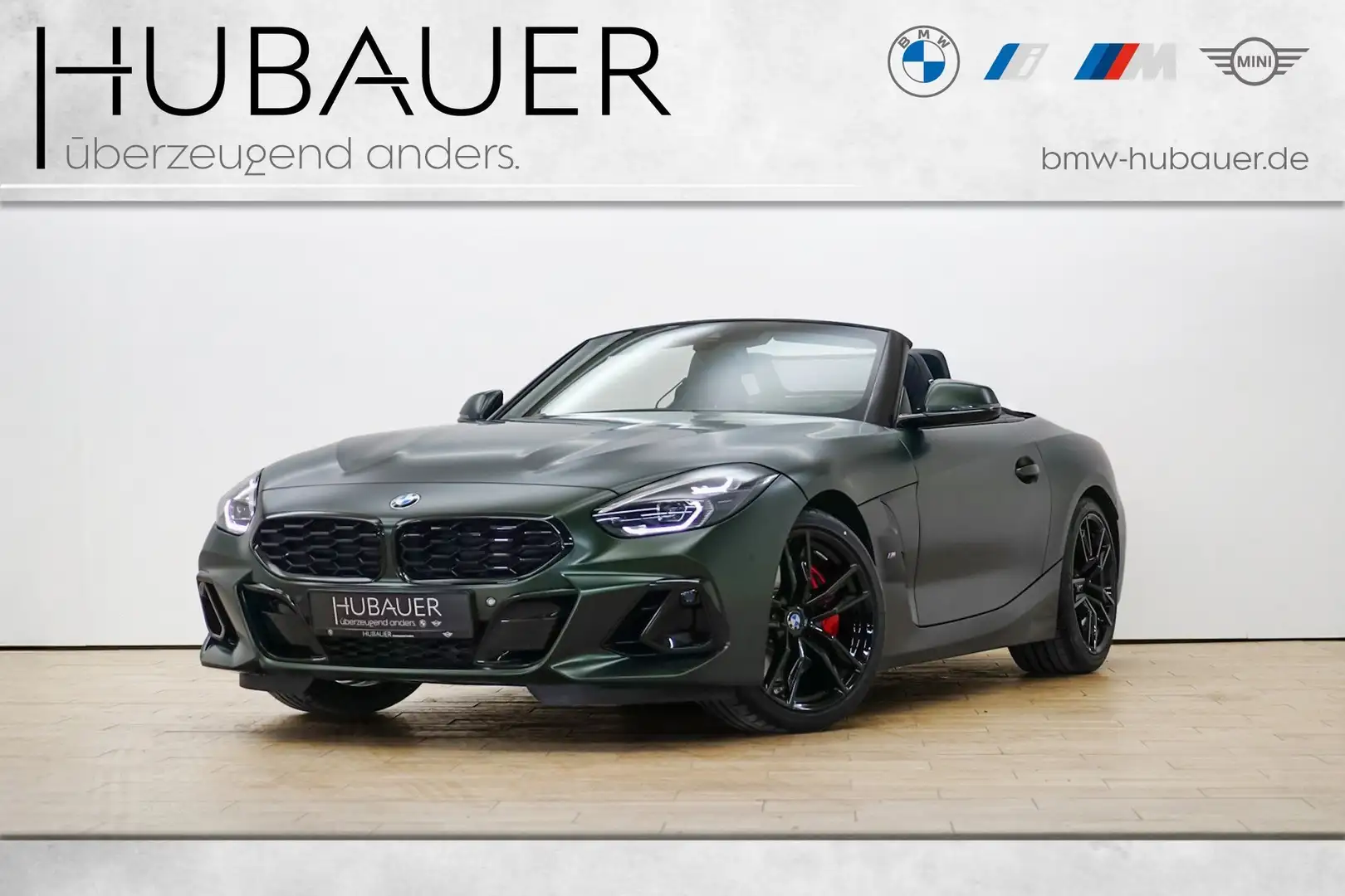 BMW Z4 M40i [HUD, ACC, RFK, 19" LMR, Sitze elektr.] Grün - 1