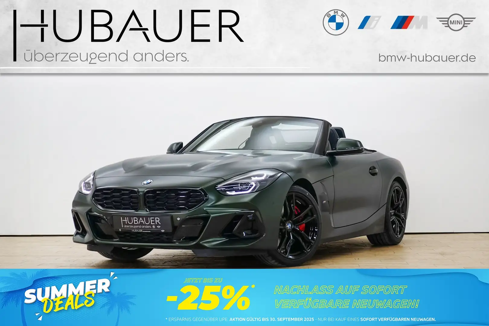 BMW Z4 M40i [HUD, ACC, RFK, 19" LMR, Sitze elektr.] Vert - 1