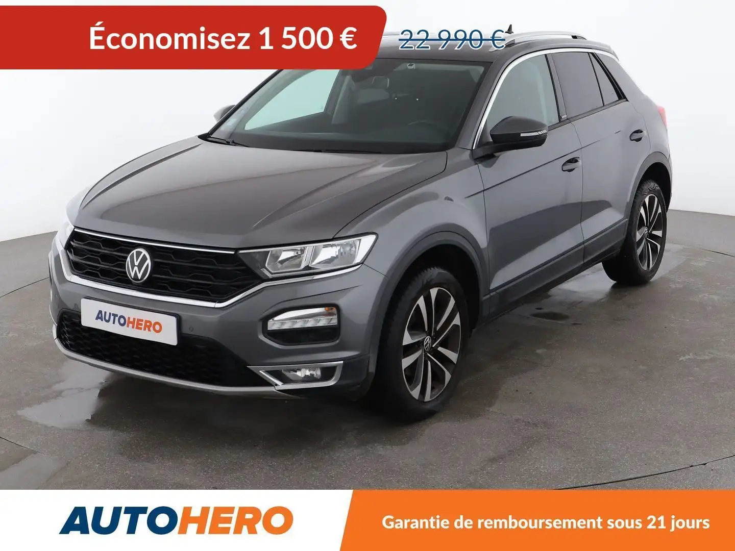 Volkswagen T-Roc 1.5 TSI EVO United DSG7 Gris - 1
