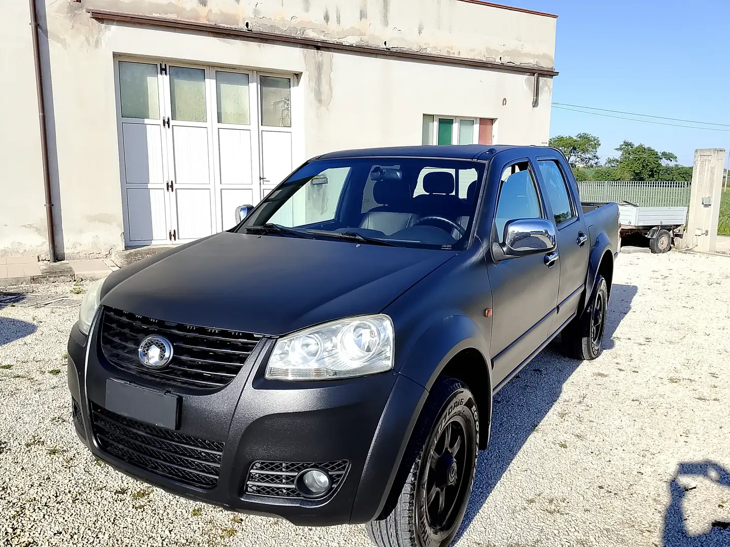 Great Wall Steed 5 2.0 tdi DC Super Luxury 4x4 G.traino Vernice Raptor opaco Schwarz - 2