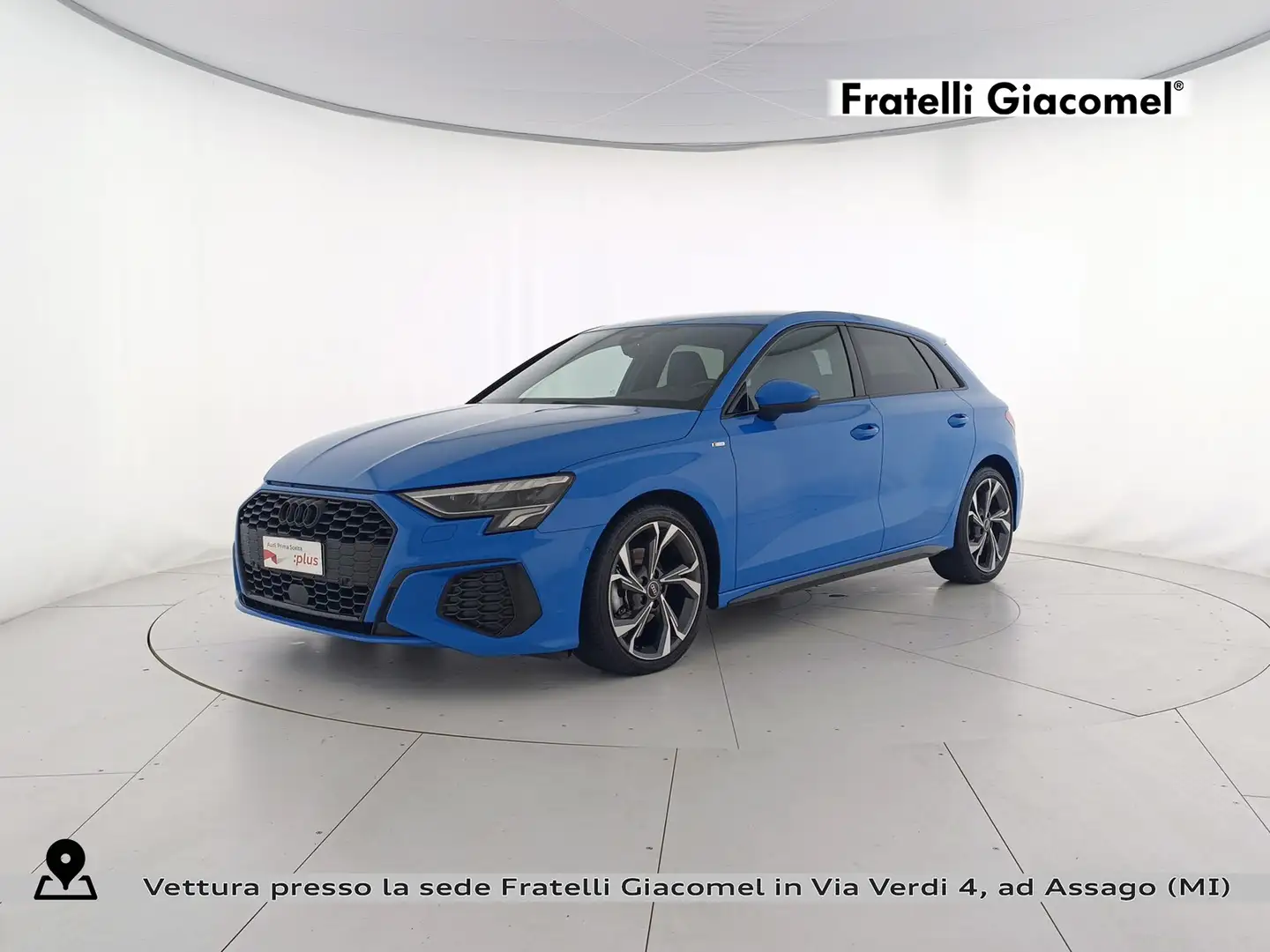 Audi A3 sportback 35 2.0 tdi s line edition s-tronic Blu/Azzurro - 1