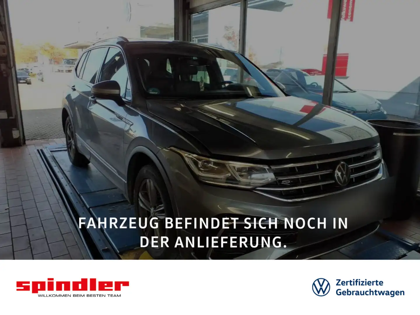 Volkswagen Tiguan Allspace R-Line 2.0 TDI DSG / Matrix, AHK Grau - 1