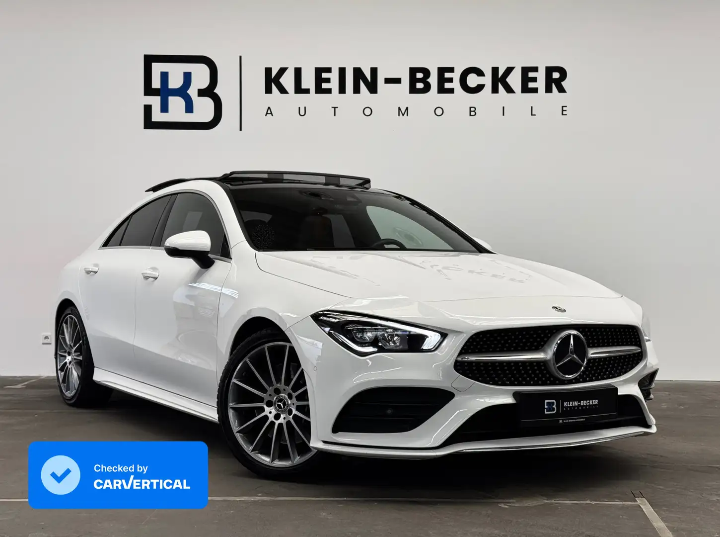 Mercedes-Benz CLA 220 AMG Coupe *Pano*Kam*MBUX*Ambiente*TotW* Blanc - 1