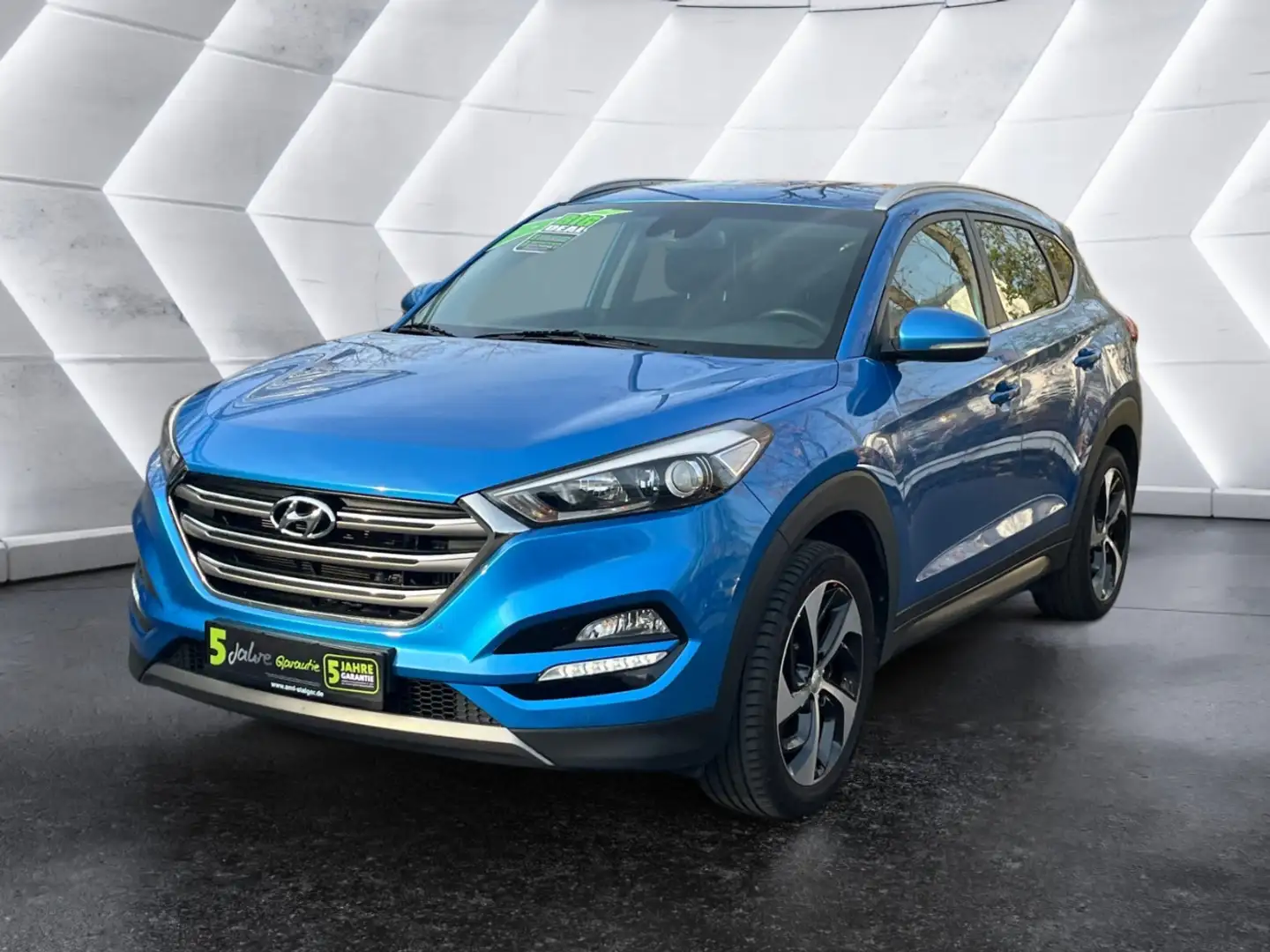Hyundai TUCSON 1.7 CRDi blue Style 2xKlima 4xSHZ Kam. LM Bleu - 2