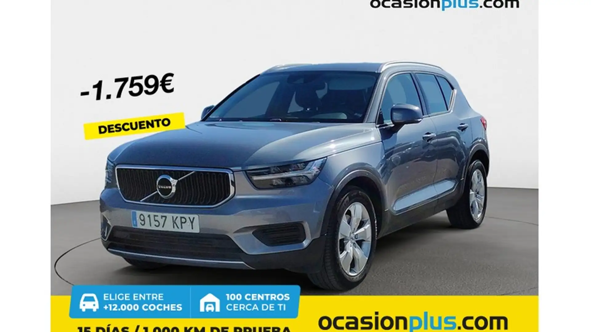 Volvo XC40 D4 Momentum AWD Aut. Gris - 1