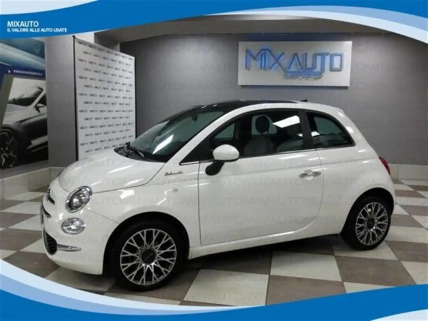 Fiat 500 Hybrid 1.0 70cv Dolcevita EU6 Bianco - 1