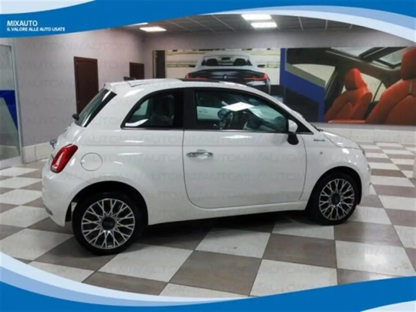 Fiat 500 Hybrid 1.0 70cv Dolcevita EU6 Bianco - 2
