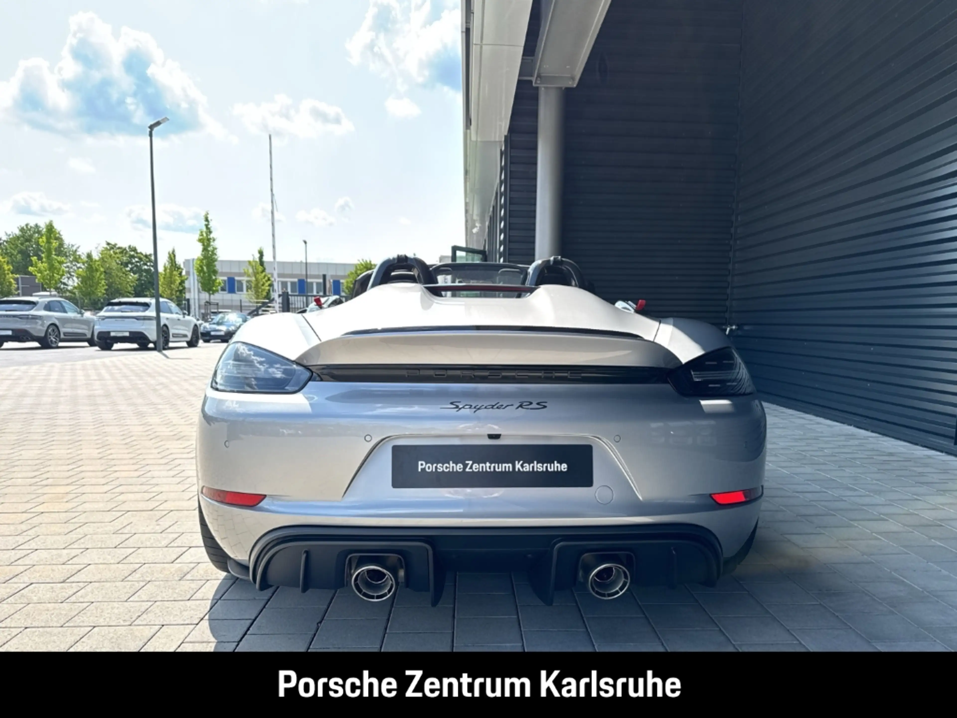 Porsche 718 Spyder RS Weissach-Paket Liftsystem-VA BOSE — photo 5