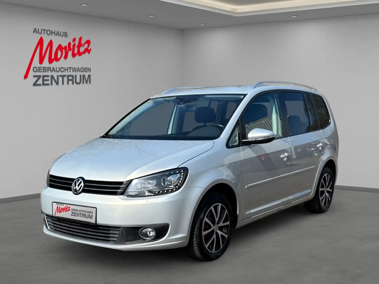 Volkswagen Touran 1.4 TSI Highline DSG Aut.*STANDHEIZUNG!* Silber - 1