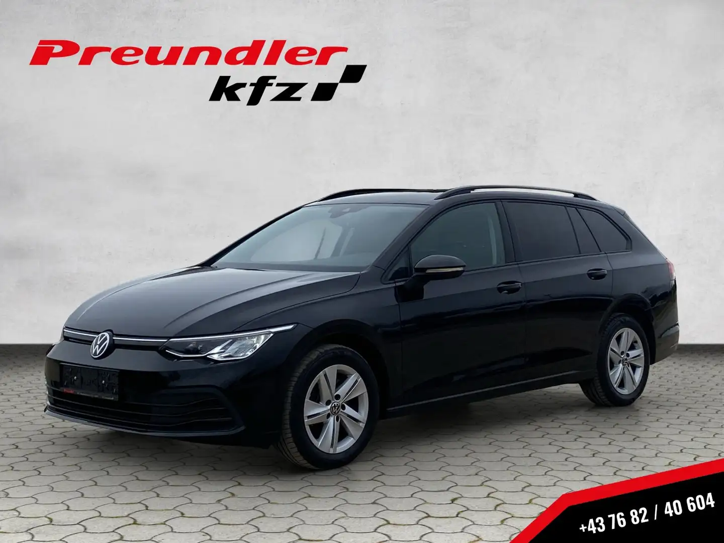 Volkswagen Golf Variant 2,0 TDI Life DSG Schwarz - 1