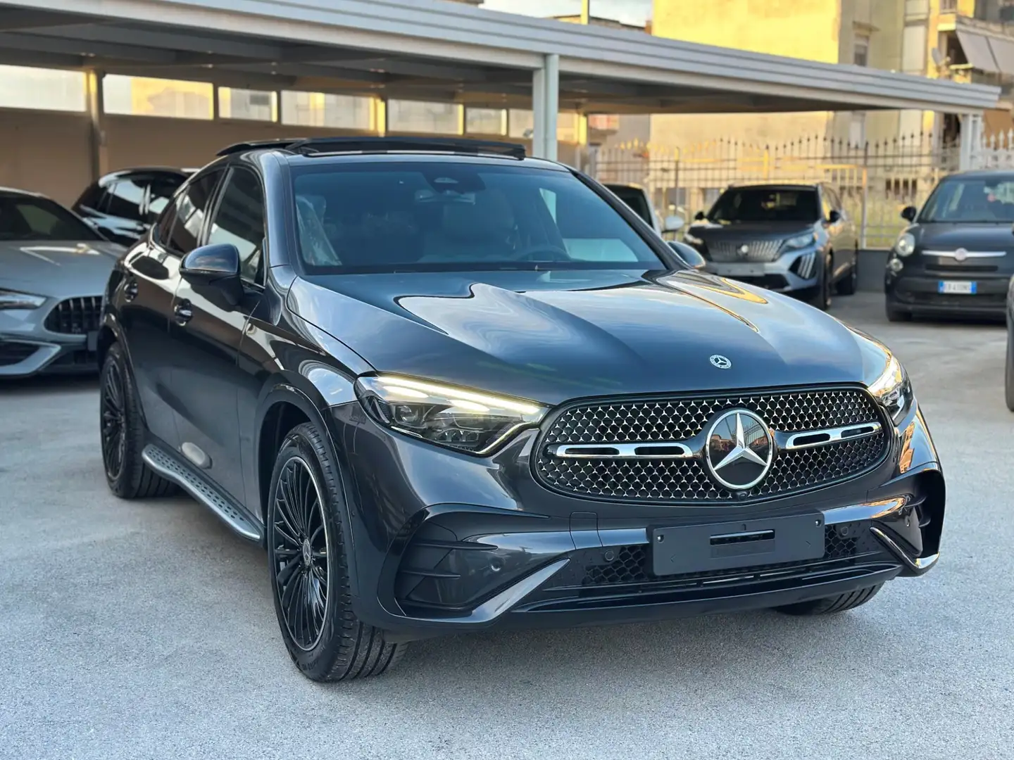 Mercedes-Benz GLC 220 GLC 220 d 4Matic Mild hybrid Coupé AMG Line Advan Gris - 2