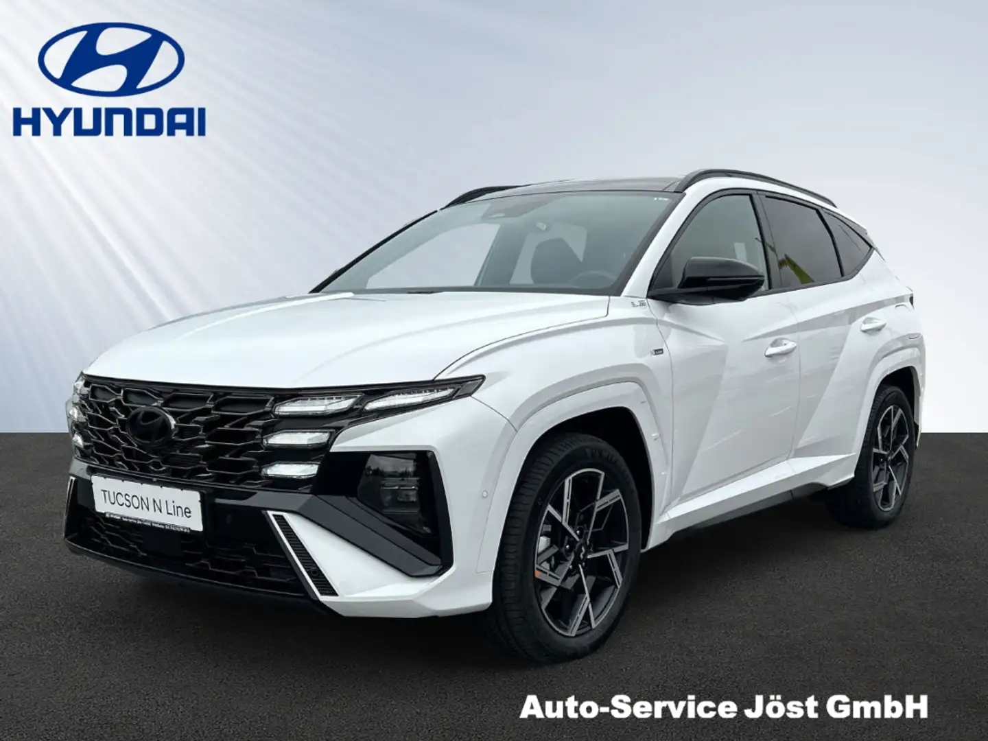 Hyundai TUCSON N Line PHEV 4WD 1.6 T-GDI  PANORAMA DACH Wit - 1
