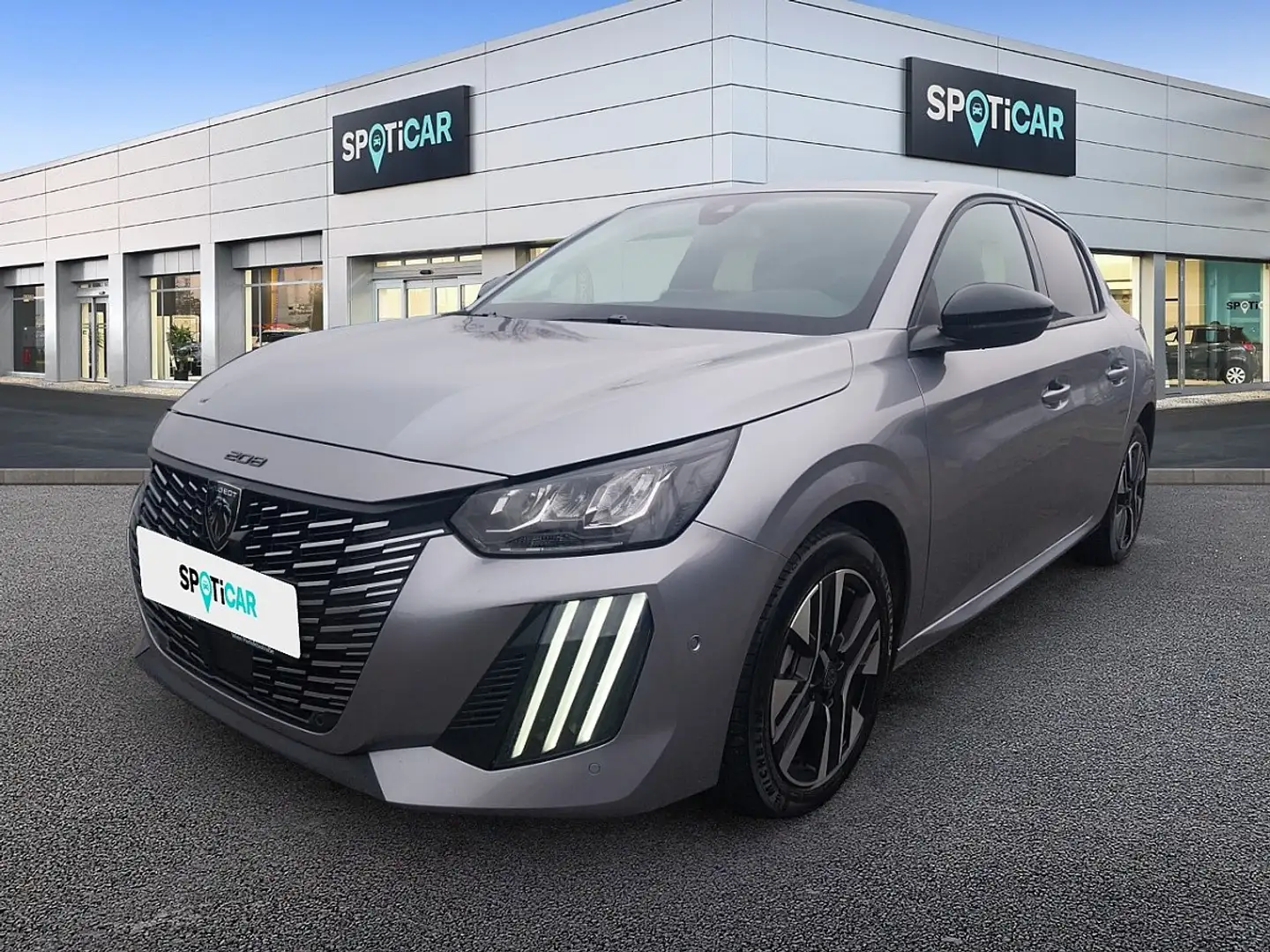 Peugeot 208 PureTech 100 S&S Allure Grau - 1