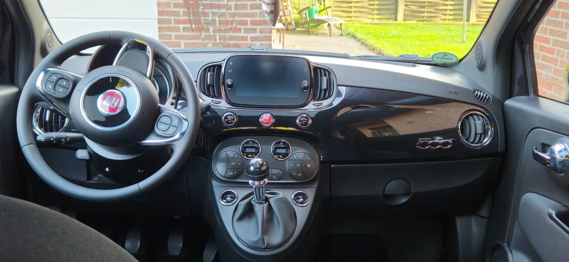 Fiat 500 500 1.0 GSE Hybrid Dolcevita Schwarz - 2