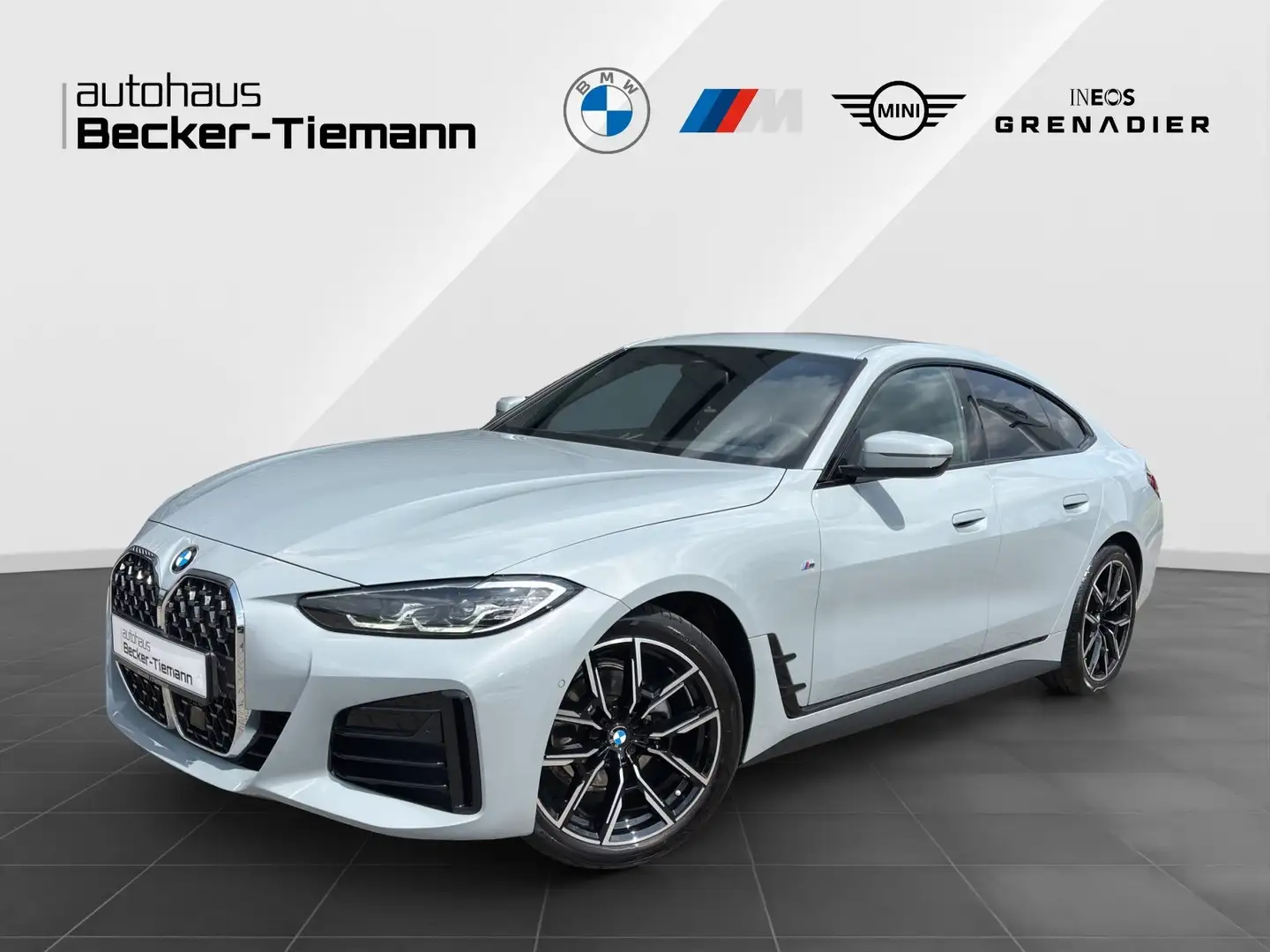 BMW 420 d xDrive Gran Coupé M Sport LivePro/CarPlay/Drivin Gris - 1