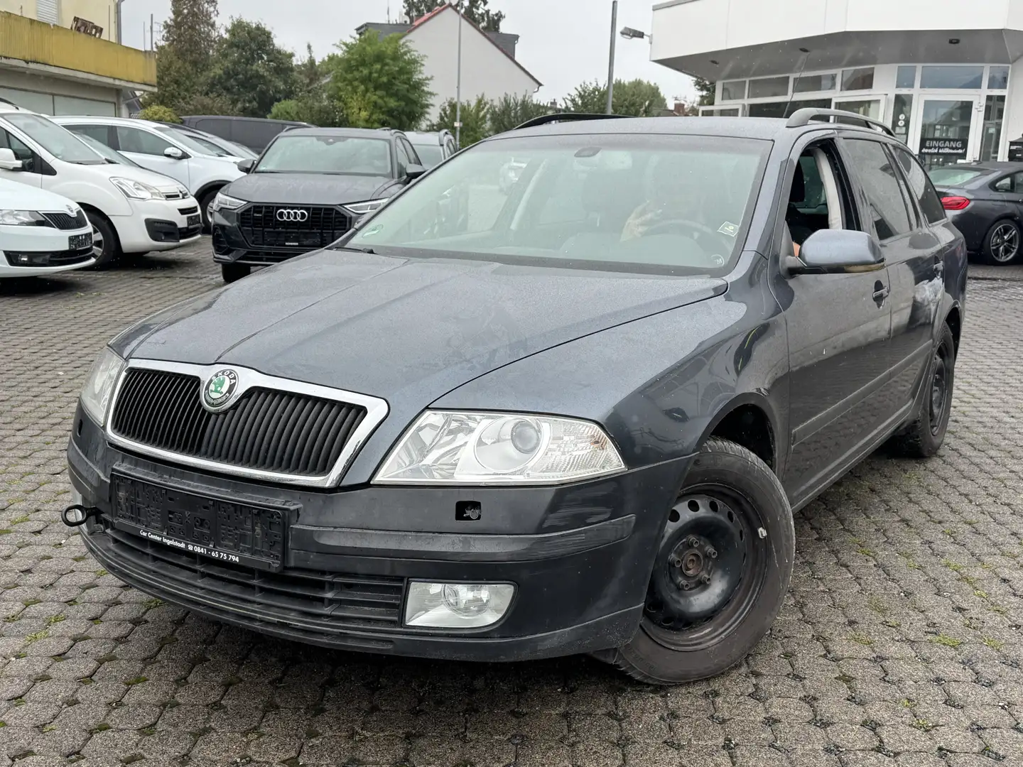 Skoda Octavia Elegance MOTORSCHADEN Gris - 1