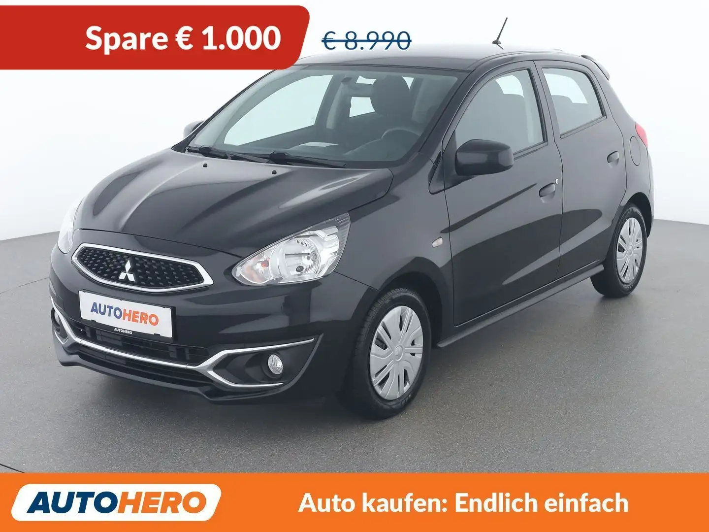 Mitsubishi Space Star 1.0 Inform Schwarz - 1