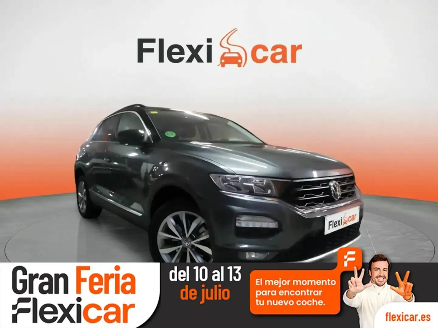 Volkswagen T-Roc 1.0 TSI Advance Style Gris - 1