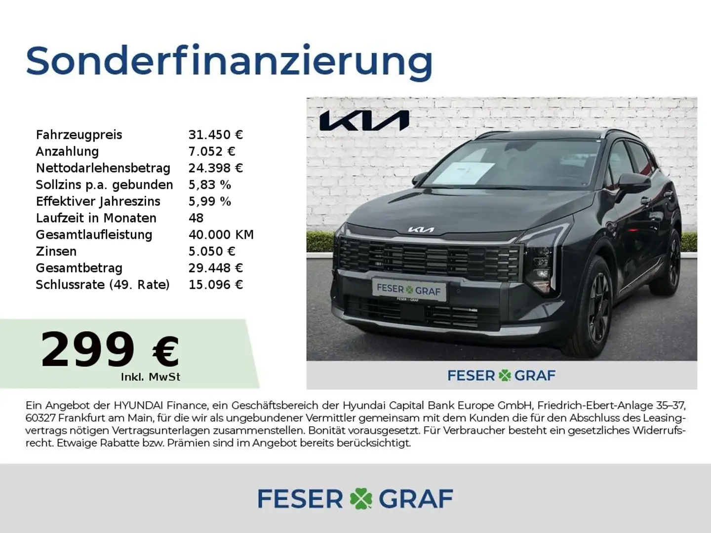 Kia Sportage 1.6T 2WD DCT VISION KOMFORT Grau - 1