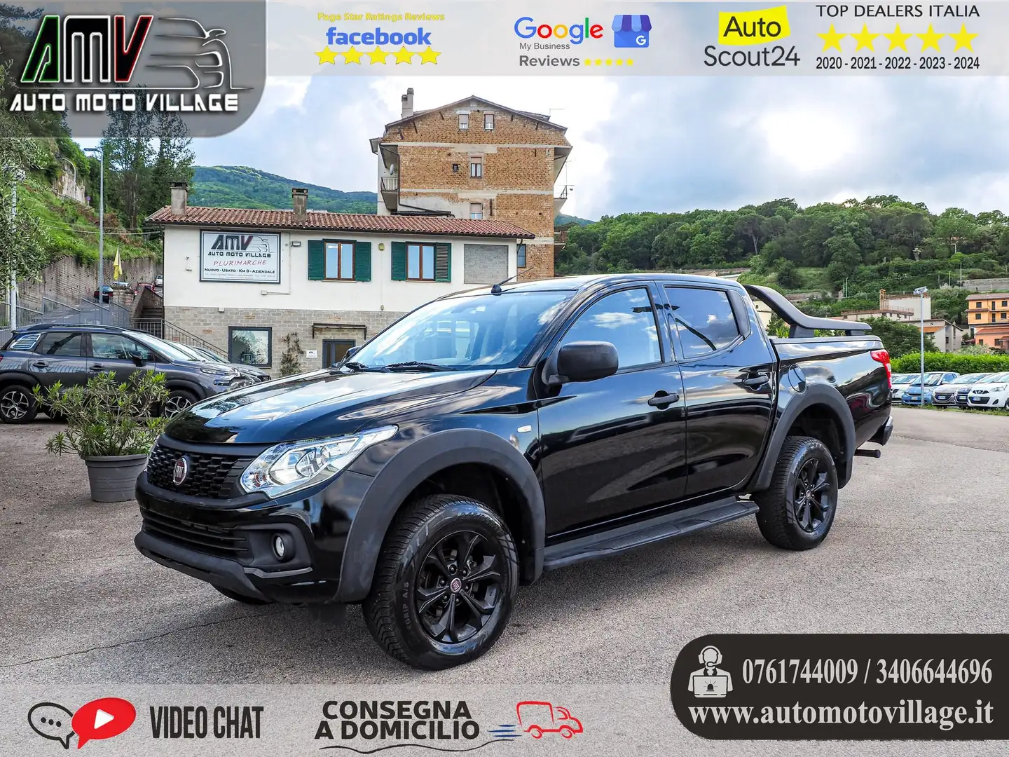 Fiat Fullback 2.4 180CV Doppia Cabina aut. 4X4 Negru - 1