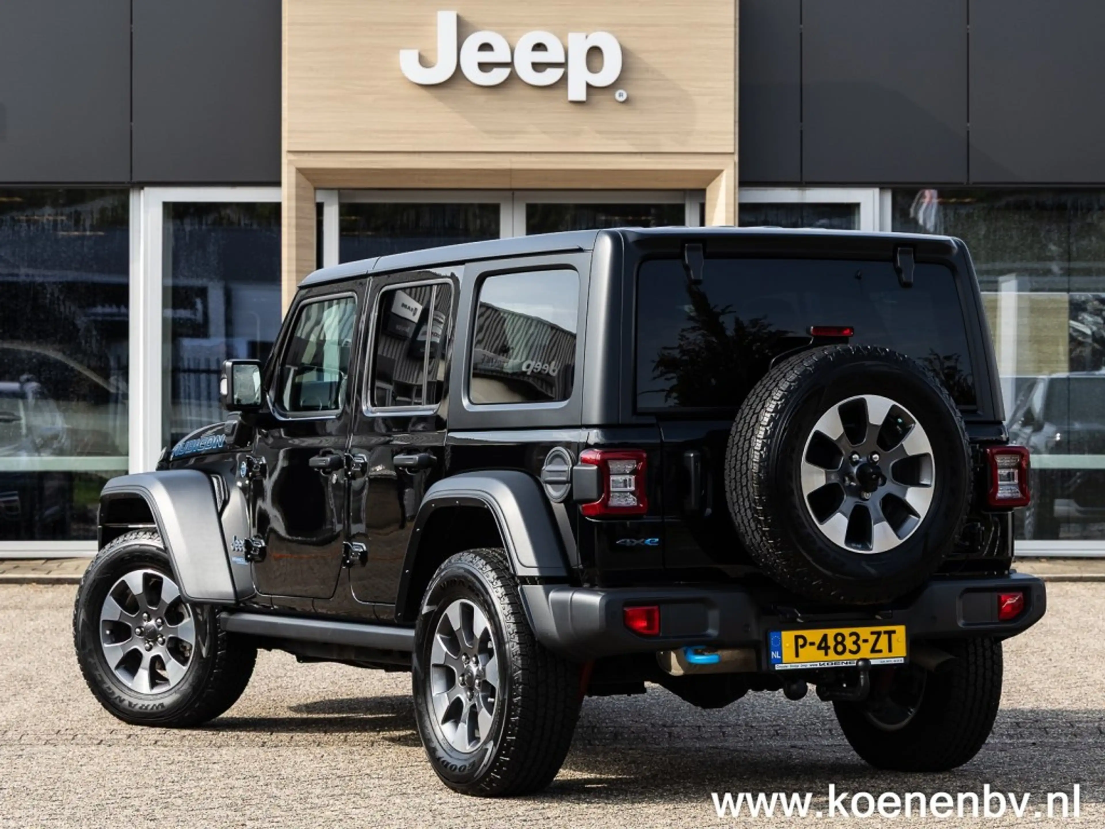 Jeep Wrangler 4XE 380pk 4X4 Autom. Rubicon LEER / CLIMA / TREKHA — photo 2