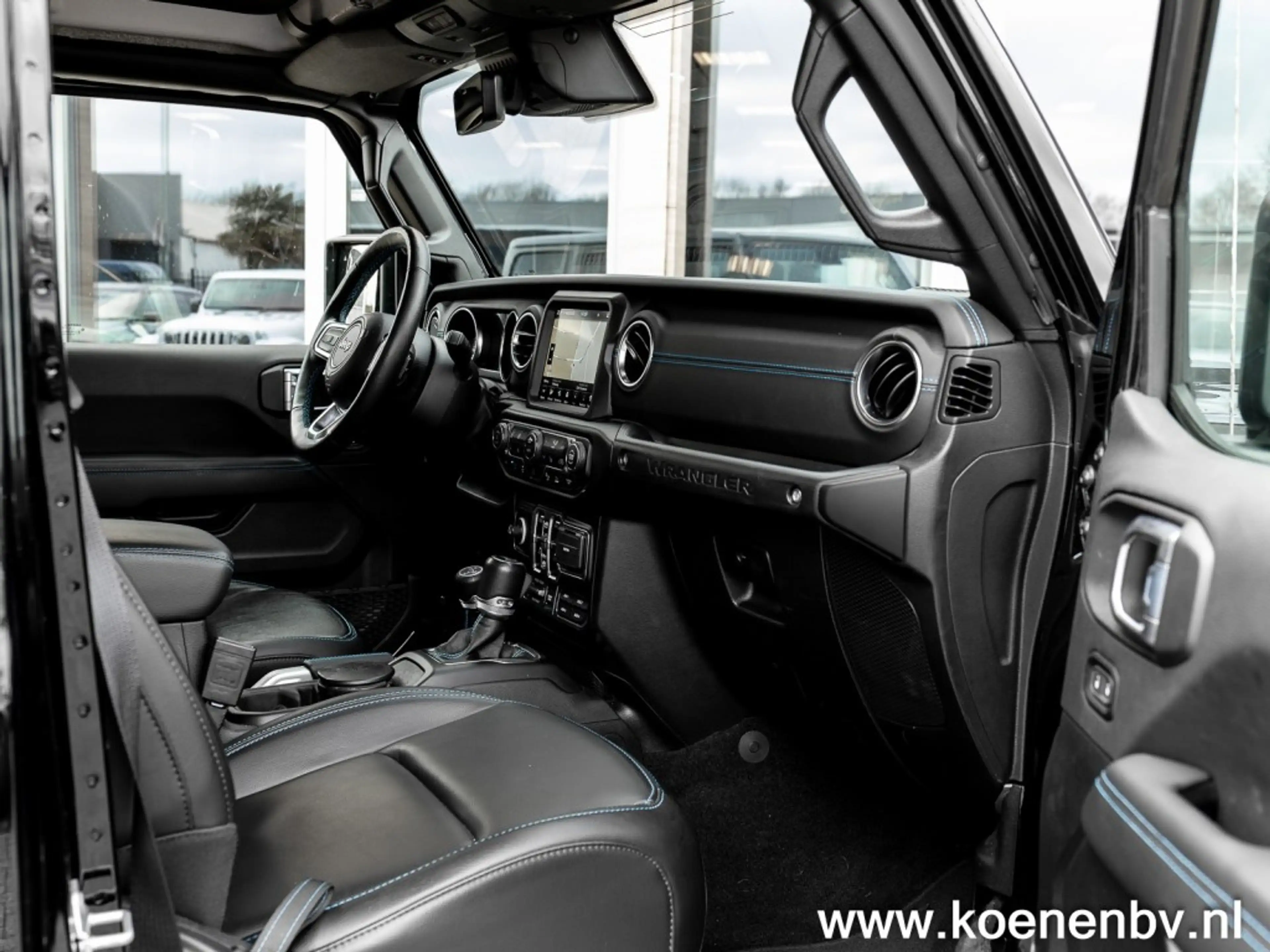 Jeep Wrangler 4XE 380pk 4X4 Autom. Rubicon LEER / CLIMA / TREKHA — photo 22