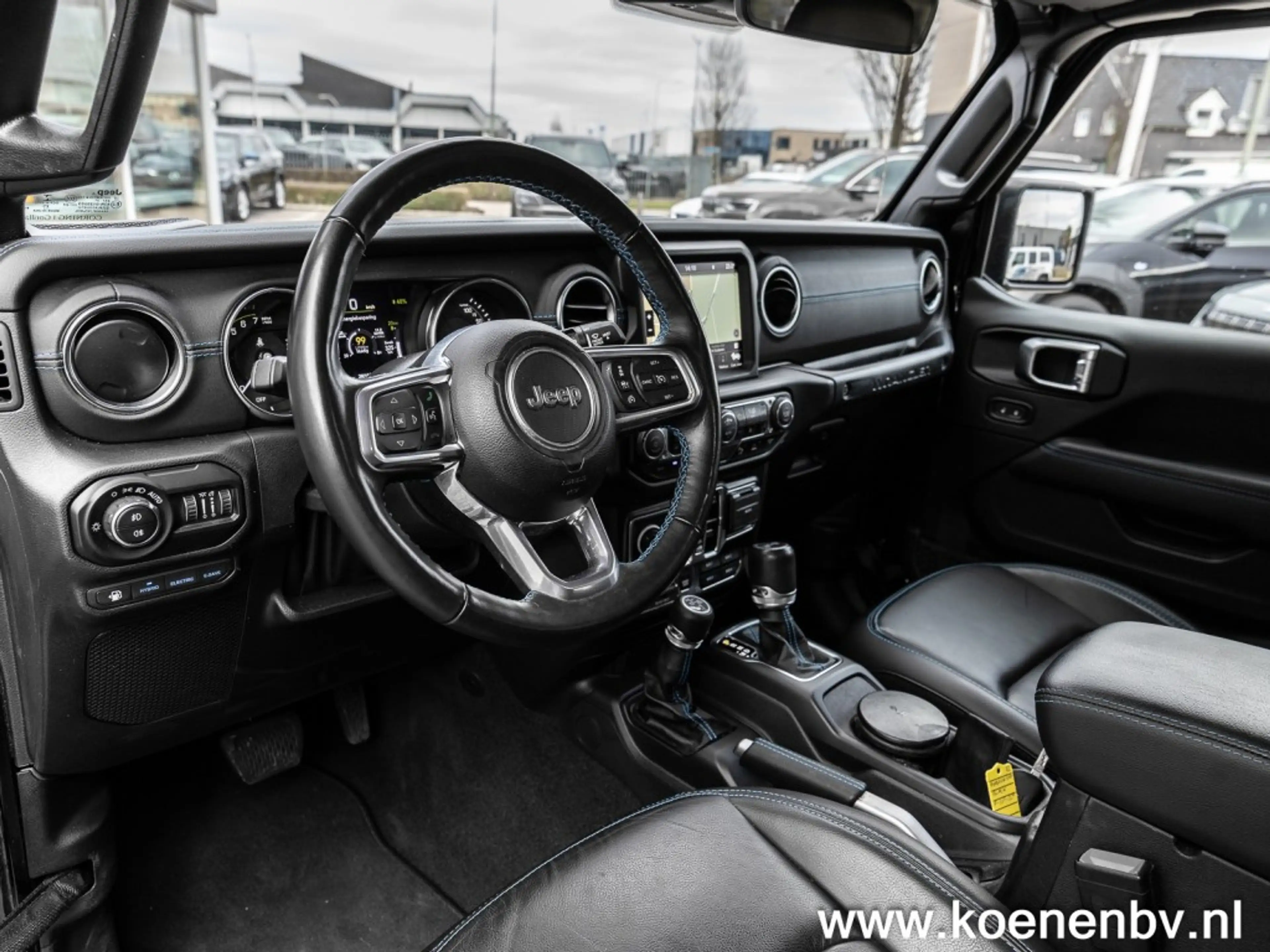 Jeep Wrangler 4XE 380pk 4X4 Autom. Rubicon LEER / CLIMA / TREKHA — photo 16