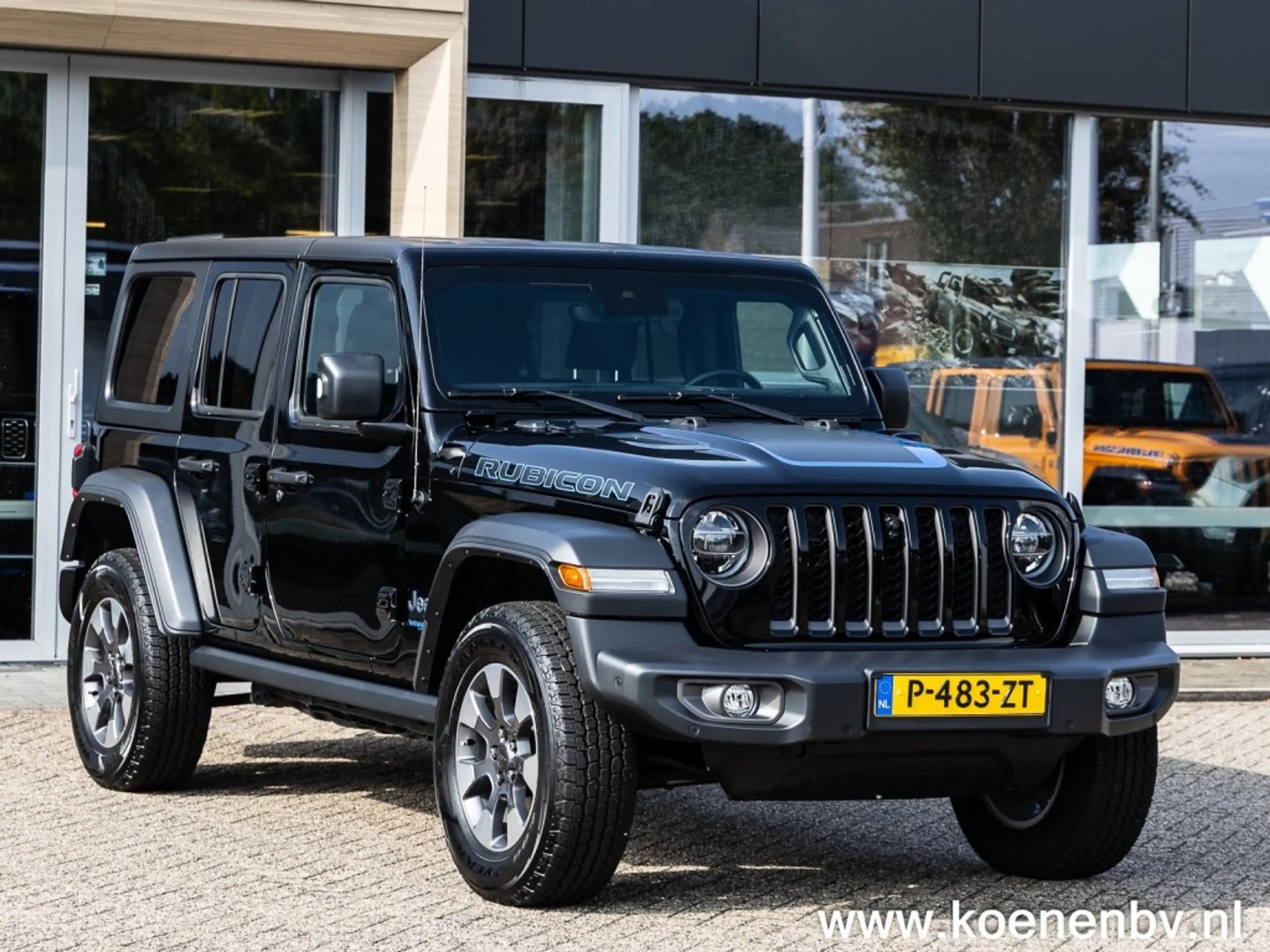Jeep Wrangler 4XE 380pk 4X4 Autom. Rubicon LEER / CLIMA / TREKHA — photo 5