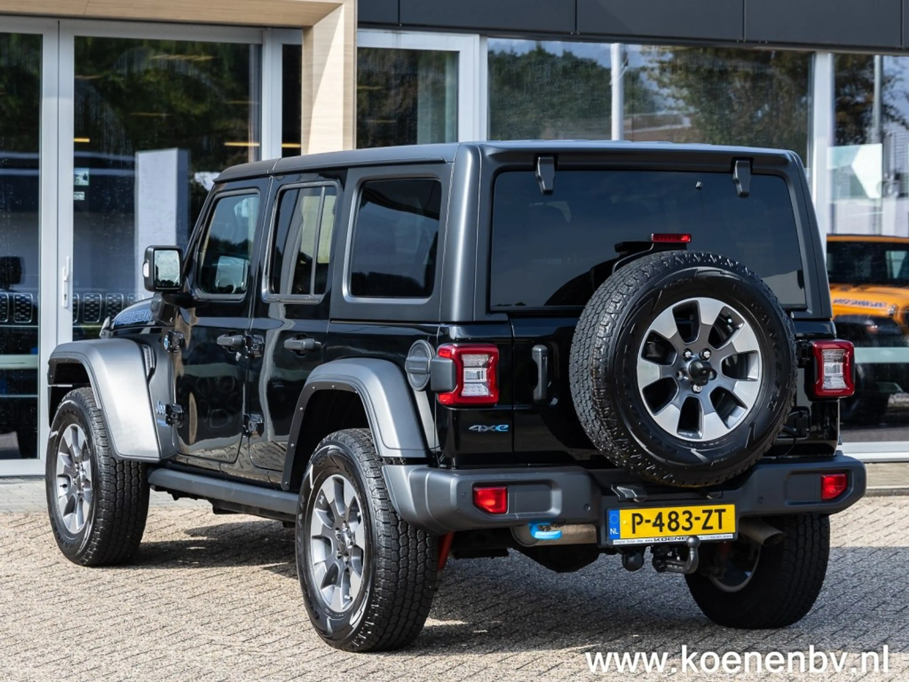 Jeep Wrangler 4XE 380pk 4X4 Autom. Rubicon LEER / CLIMA / TREKHA — photo 10