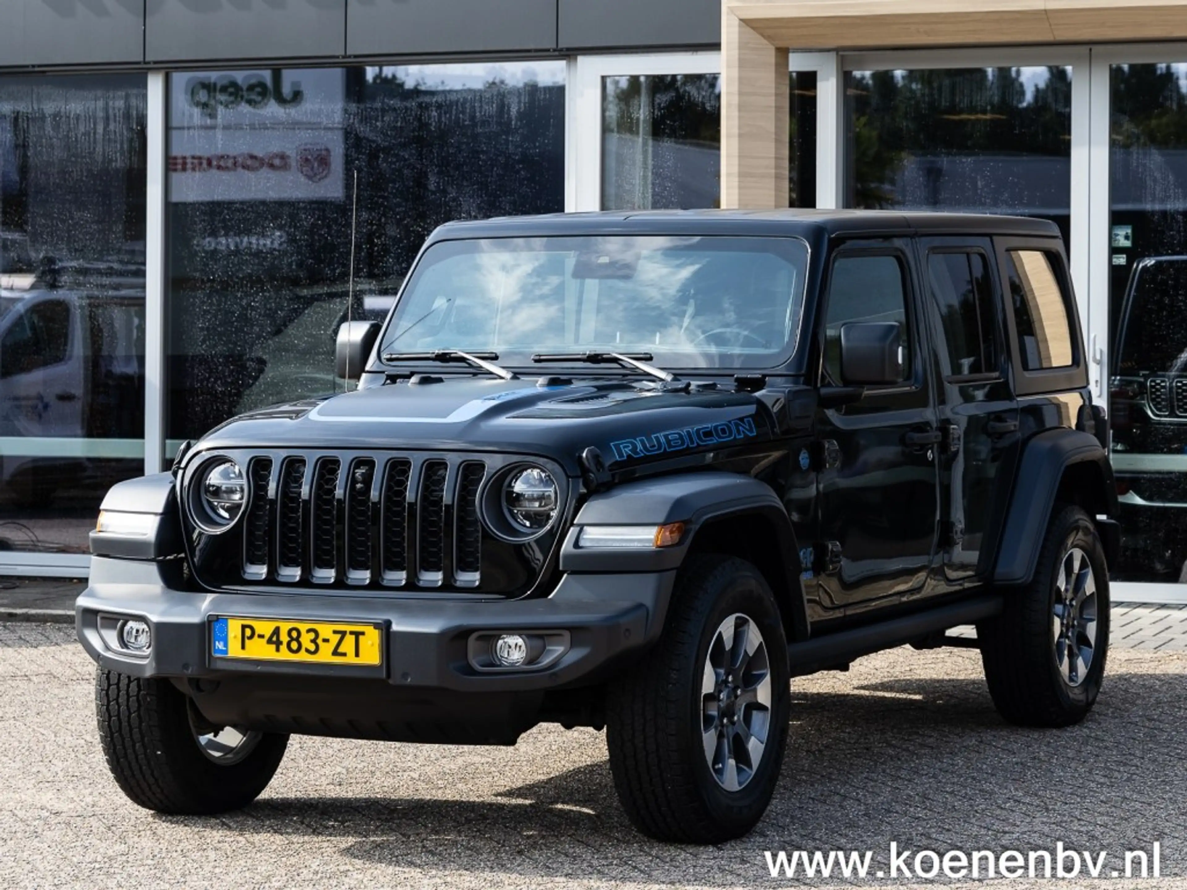 Jeep Wrangler 4XE 380pk 4X4 Autom. Rubicon LEER / CLIMA / TREKHA — photo 4