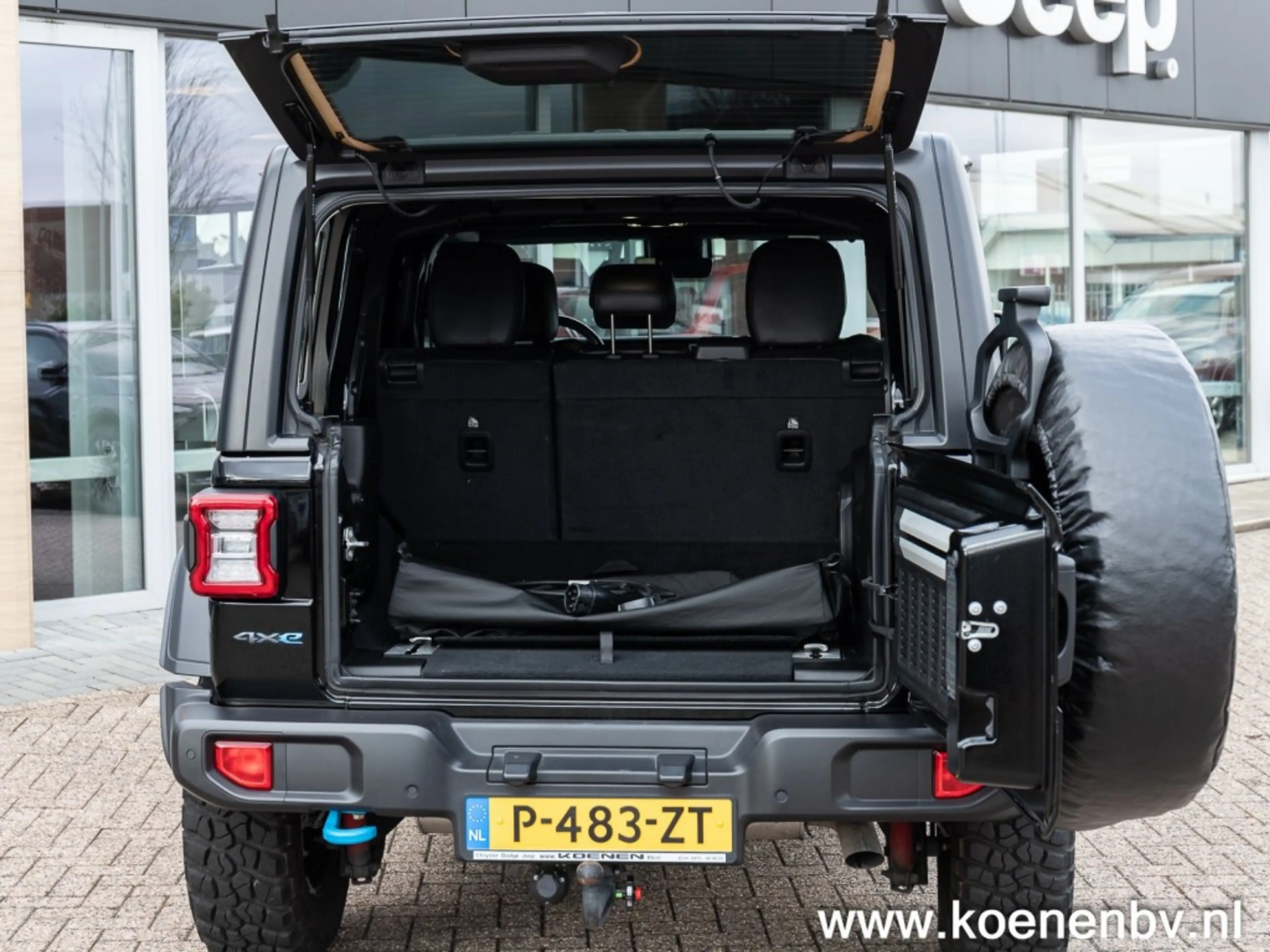Jeep Wrangler 4XE 380pk 4X4 Autom. Rubicon LEER / CLIMA / TREKHA — photo 12