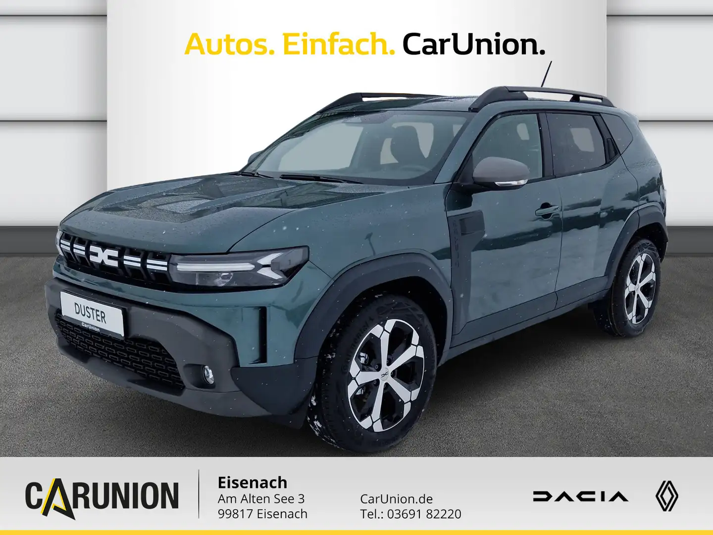 Dacia Duster Journey mild hybrid 140 Grün - 1