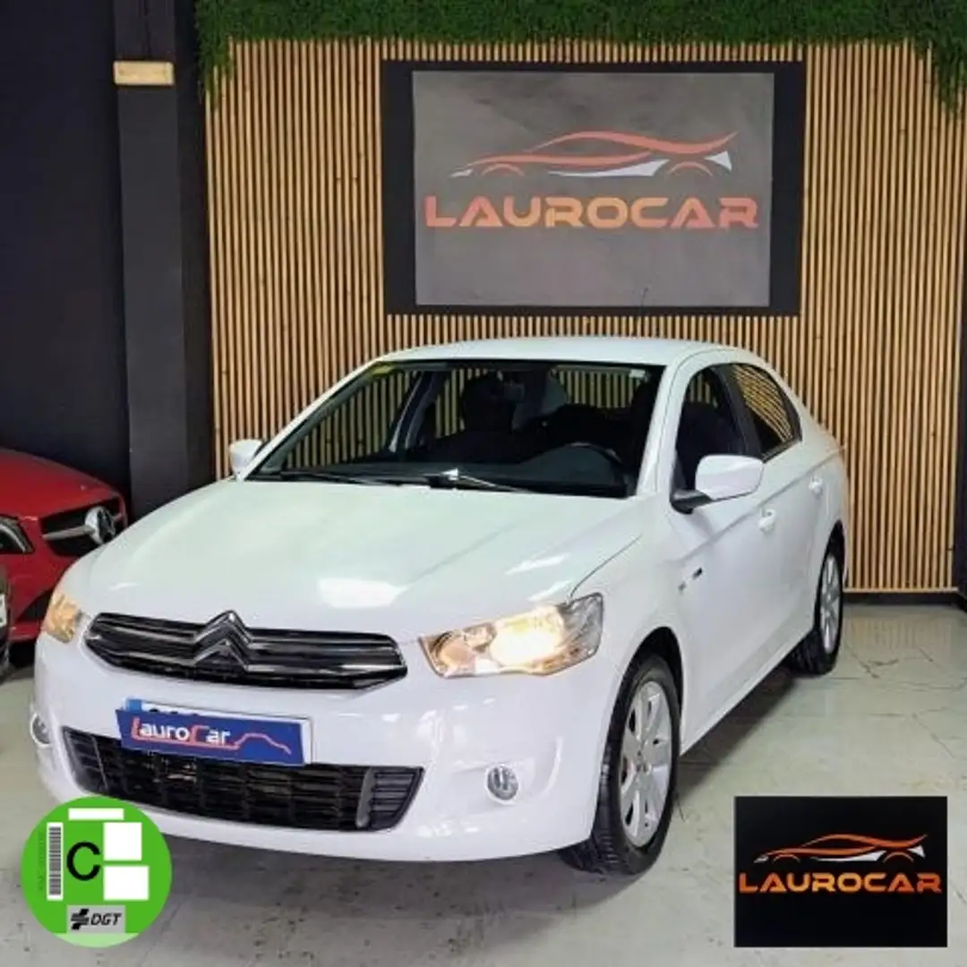Citroen C-Elysée 1.6BlueHDi Seduction 100 Blanc - 1