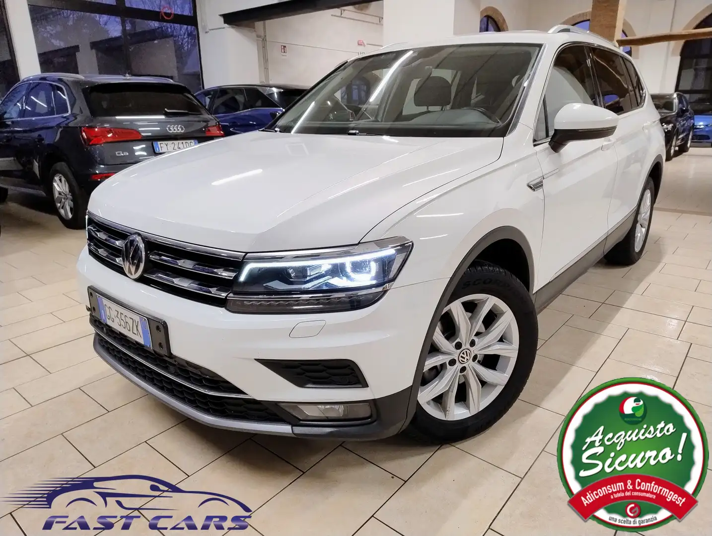Volkswagen Tiguan Tiguan Allspace 2.0 tdi Advanced 150cv dsg Bianco - 1