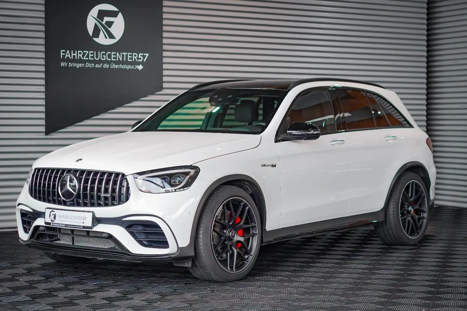 Mercedes-Benz GLC 63 AMG GLC 63 S 4MATIC+/PANO/BURMESTER/ACC/HUD/360° Blanc - 1