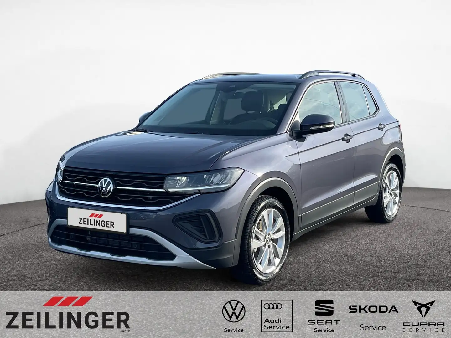 Volkswagen T-Cross Life TSI DSG|ACC|SITZHEIZUNG|17"|CLIMATR Grau - 1