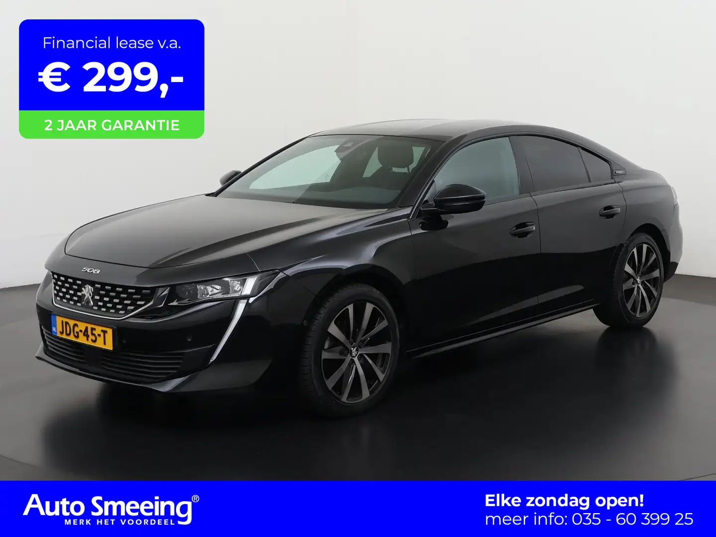 Peugeot 508 1.6 PureTech GT Line | Zondag Open! Černá - 1