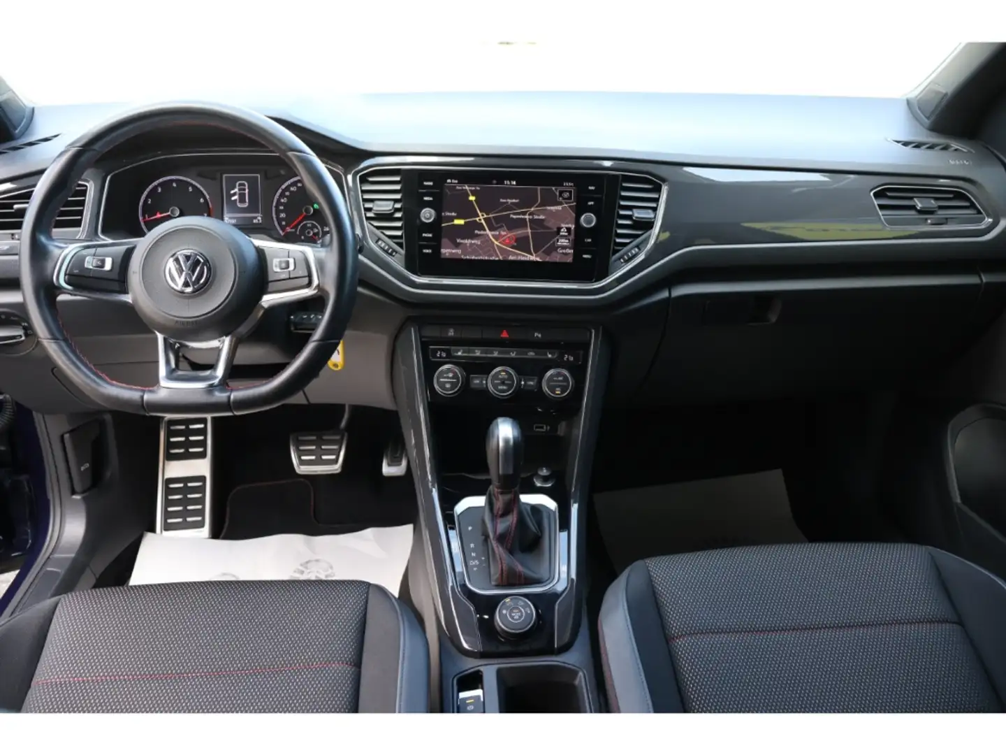 Volkswagen T-Roc 2.0 TSI Sport 4Motion Navi LED Apple CarPlay Andro Blau - 2