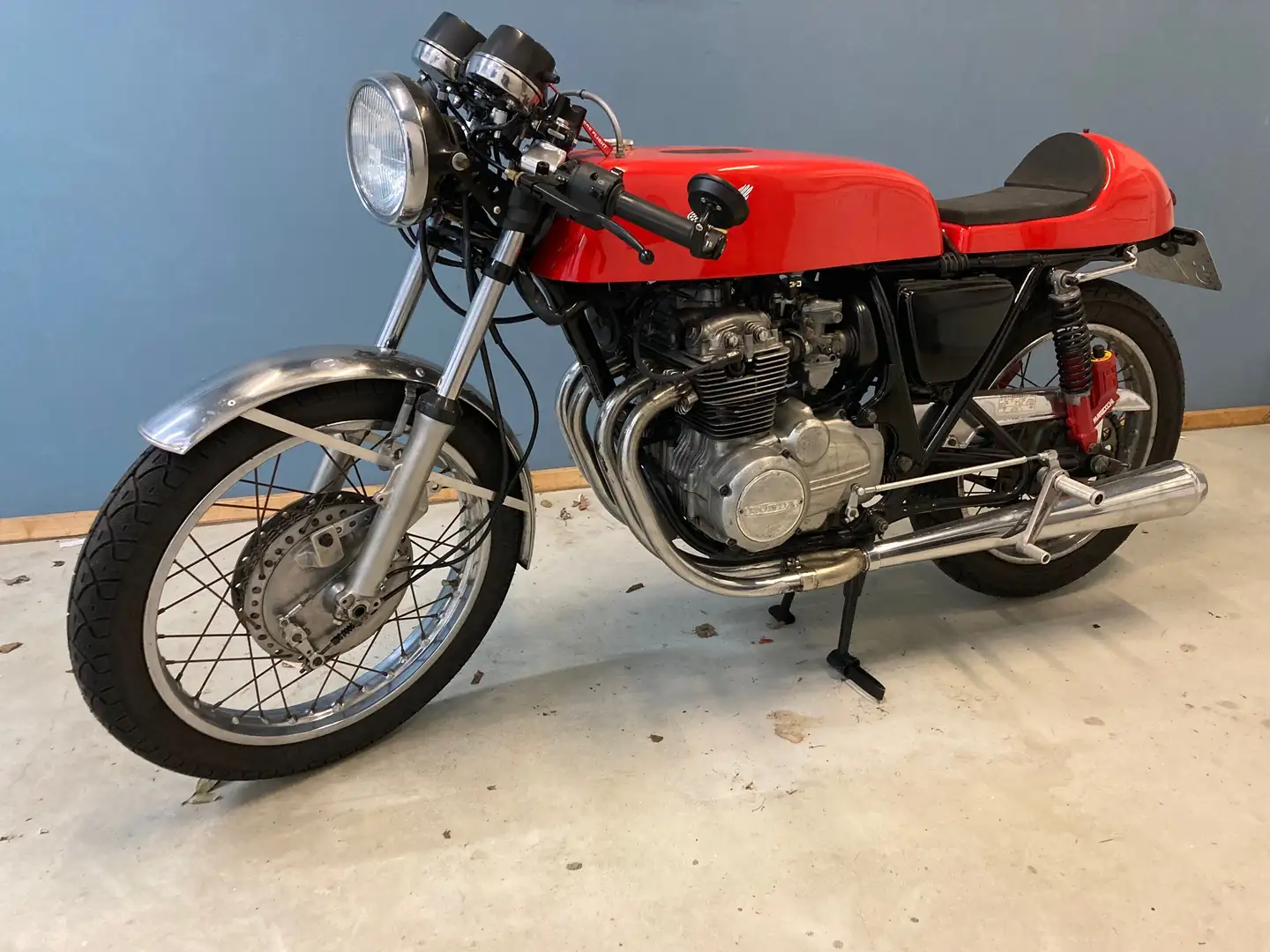 Honda CB 400 CB400 four classic racer Rojo - 2