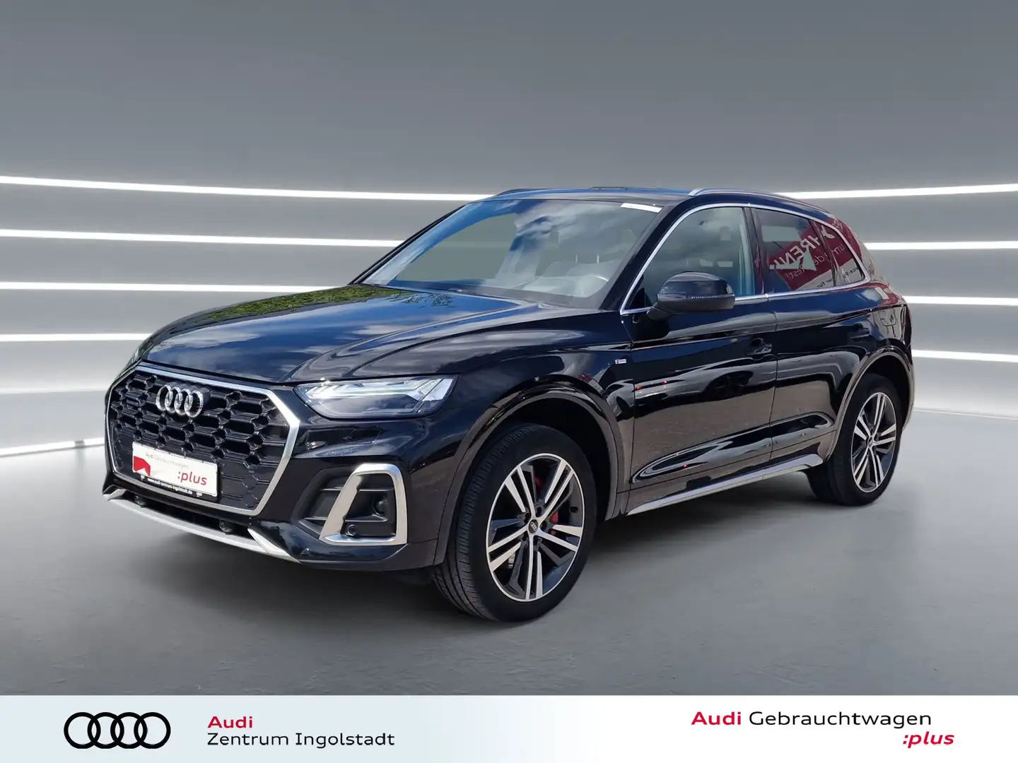 Audi Q5 55 TFSI e qu 2x S line MATRIX AHK ACC HuD KAM Schwarz - 2