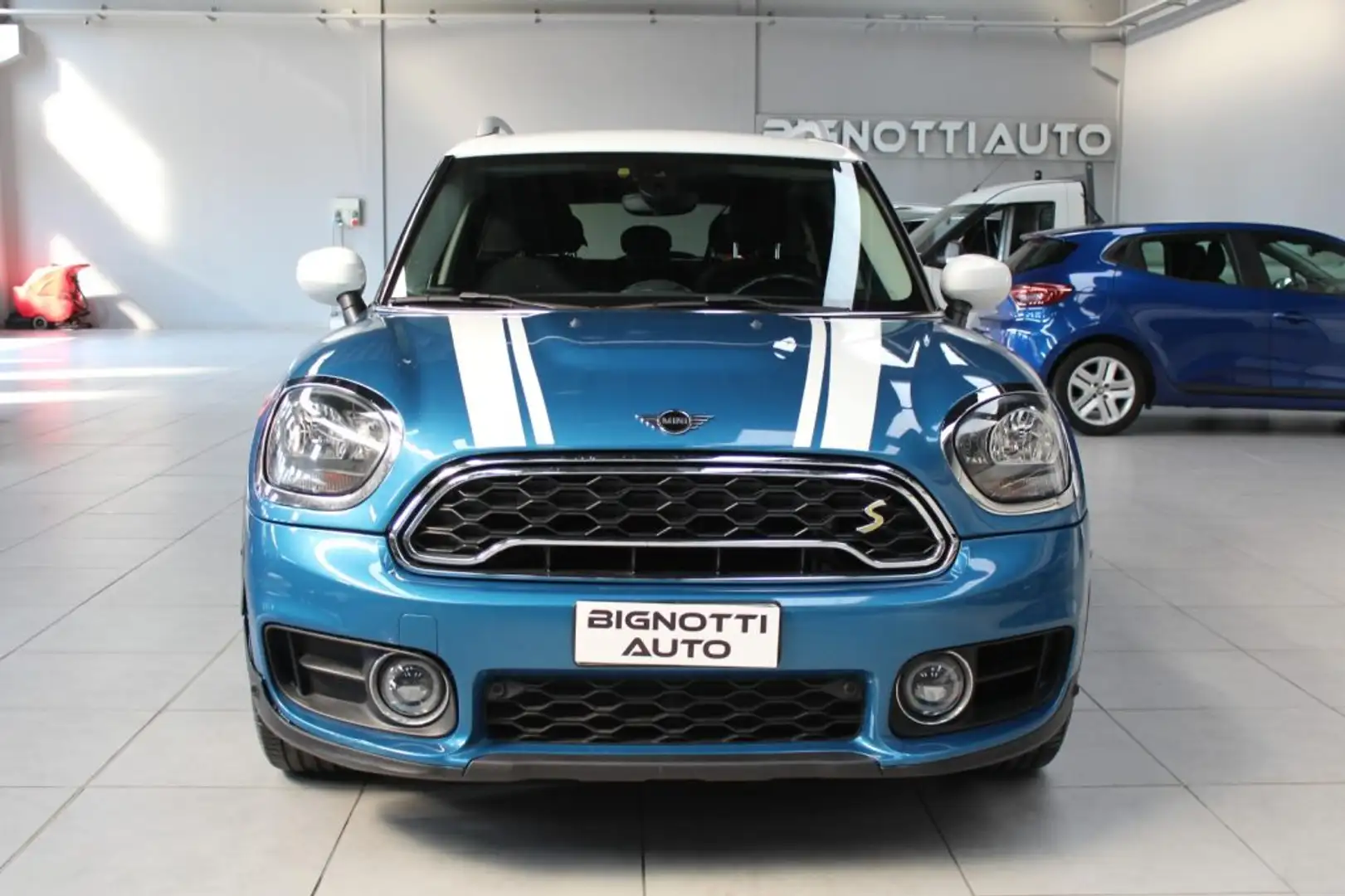 MINI Cooper SE Countryman 1.5 ALL4 Autom-TETTO APRIBILE Blau - 2