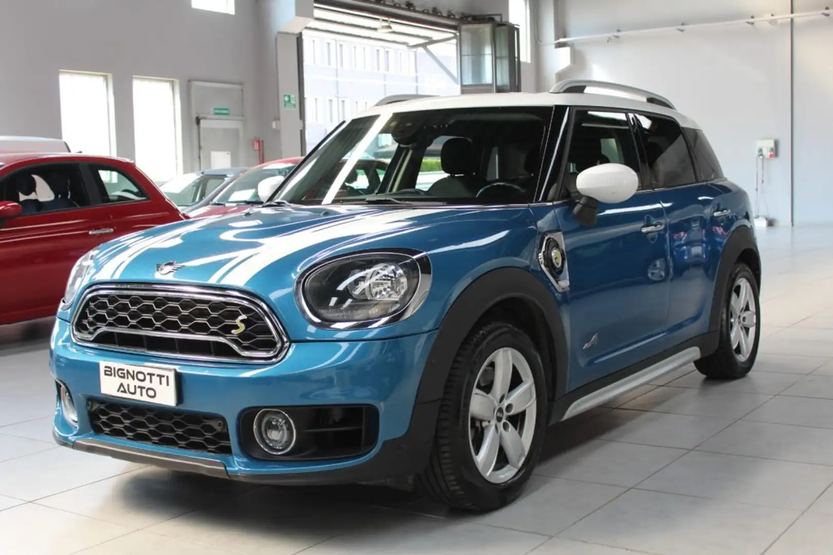 MINI Cooper SE Countryman 1.5 ALL4 Autom-TETTO APRIBILE Blau - 1