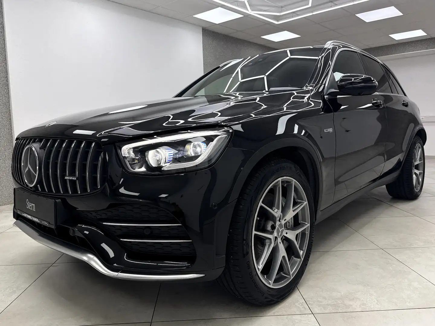 Mercedes-Benz GLC 43 AMG 4M Pano Wide DTR Beam Bur 360 Mem S-AGA Schwarz - 2