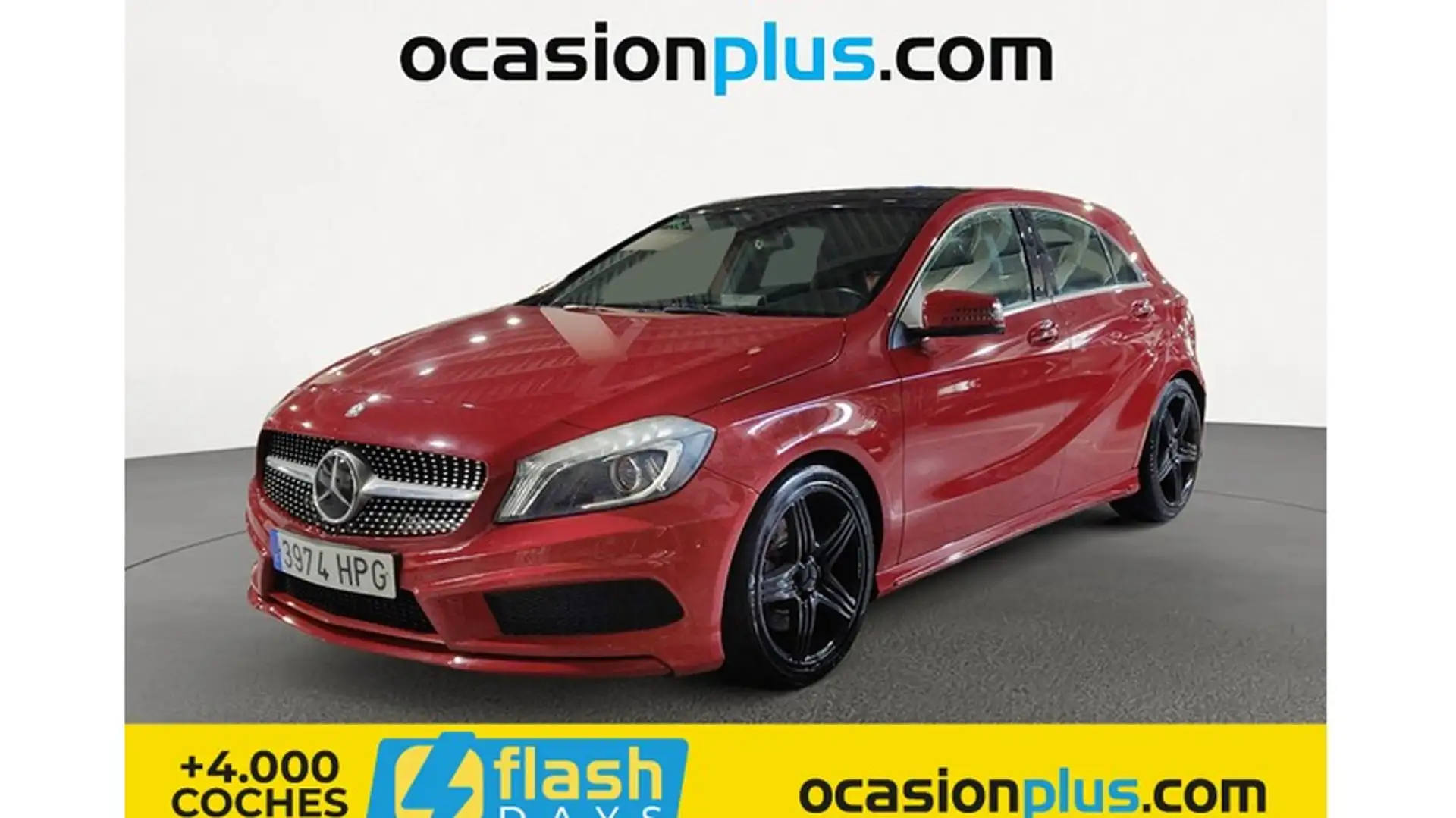 Mercedes-Benz A 250 BE Sport 7G-DCT Rojo - 1