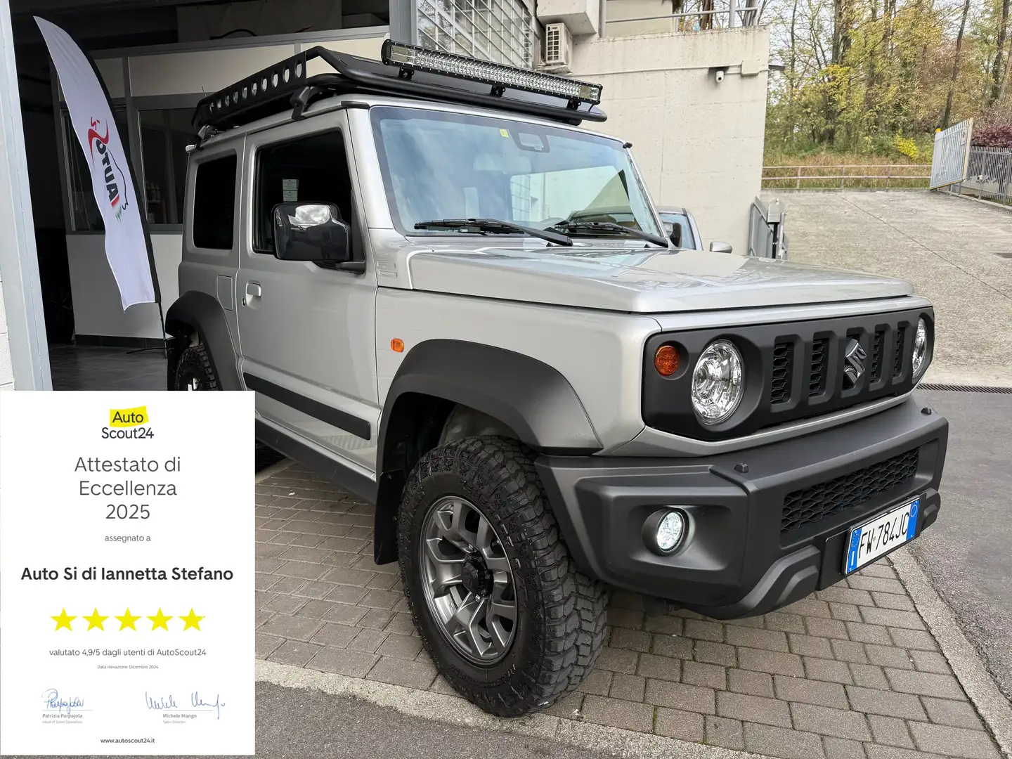 Suzuki Jimny 4 POSTI AUTO PERFETTA Argento - 1