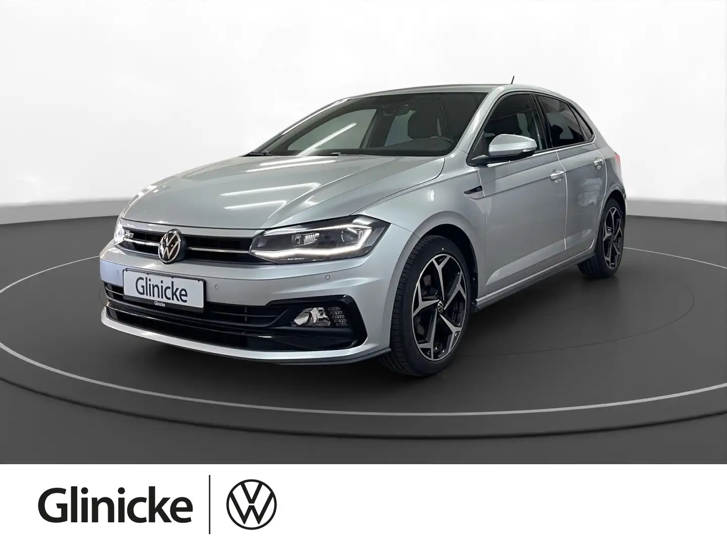 Volkswagen Polo 1.5 TSI Highline R-line LED LM 17" Navi RFK Argent - 1