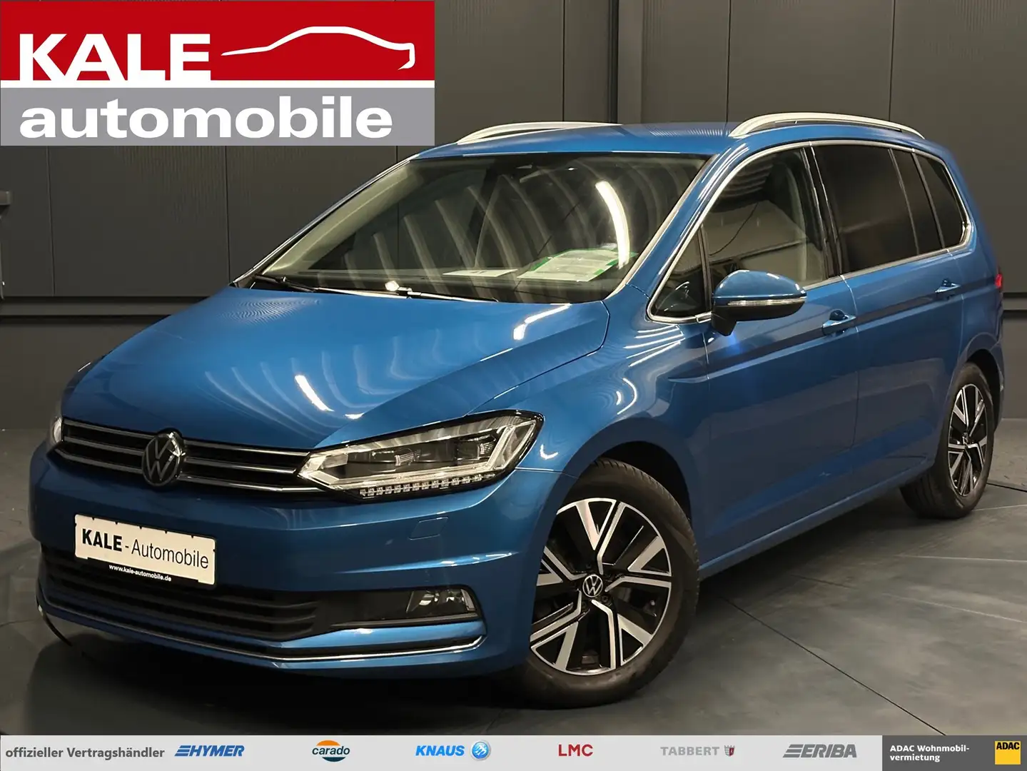 Volkswagen Touran Highline *DigCock*KAMERA*IQ.Drive*AHK*Voll/LED*ACC Blau - 1
