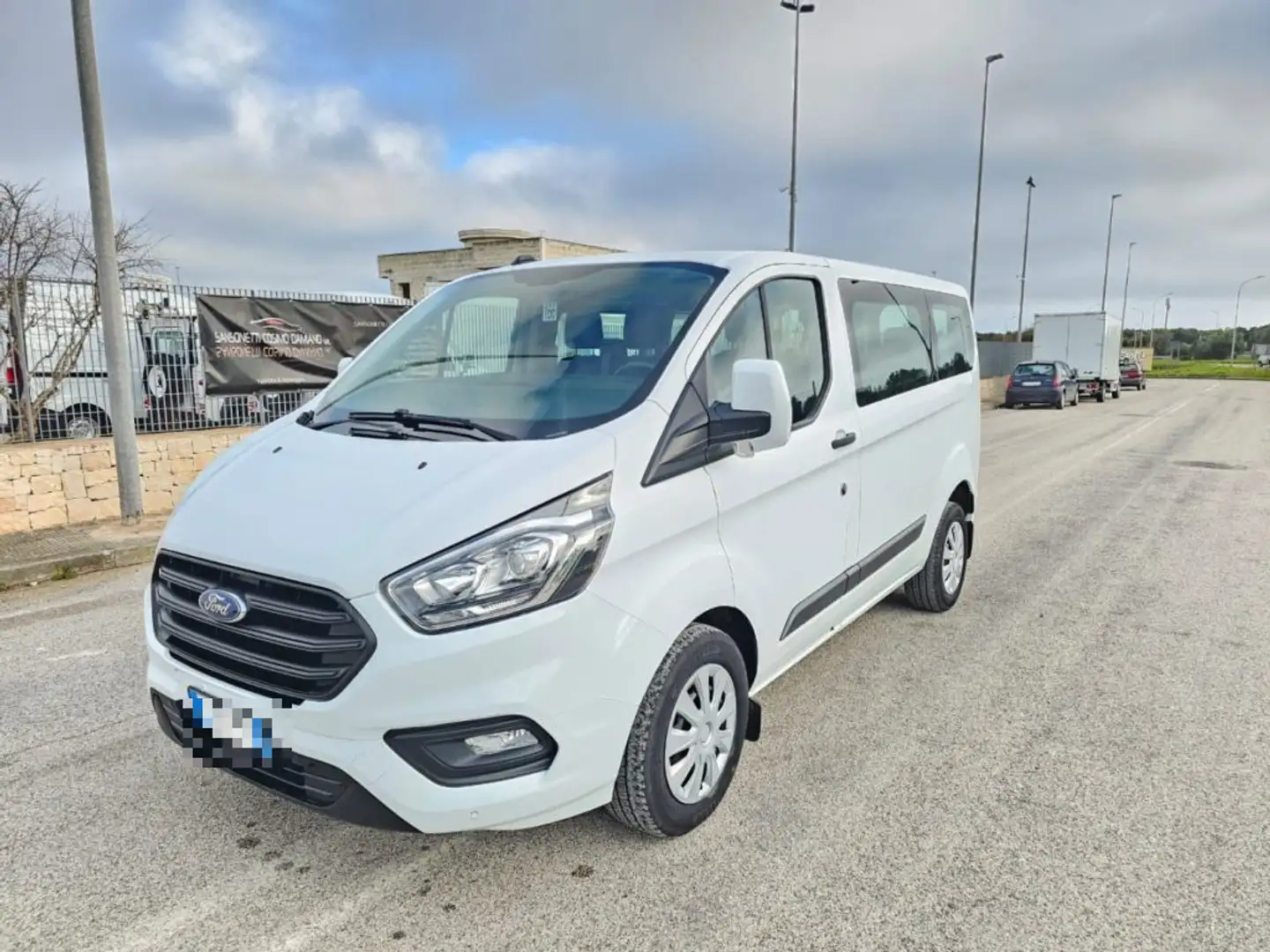 Ford Transit Custom 320 2.0 TDCi MHEV 130 L1H1 Combi Trend 9 POSTI Bianco - 1