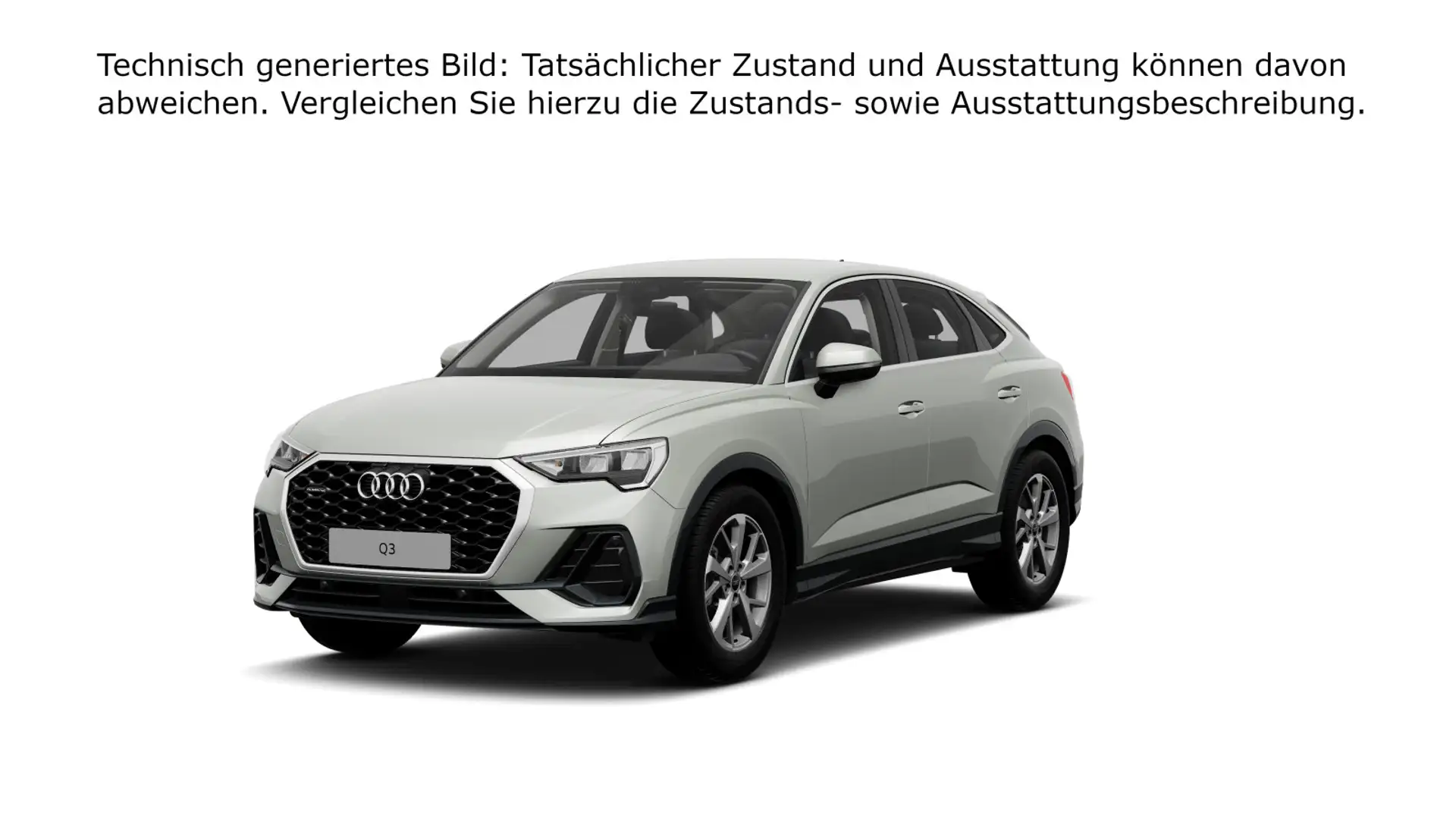 Audi Q3 40 TDI Sportback quattro S tronic Argento - 2